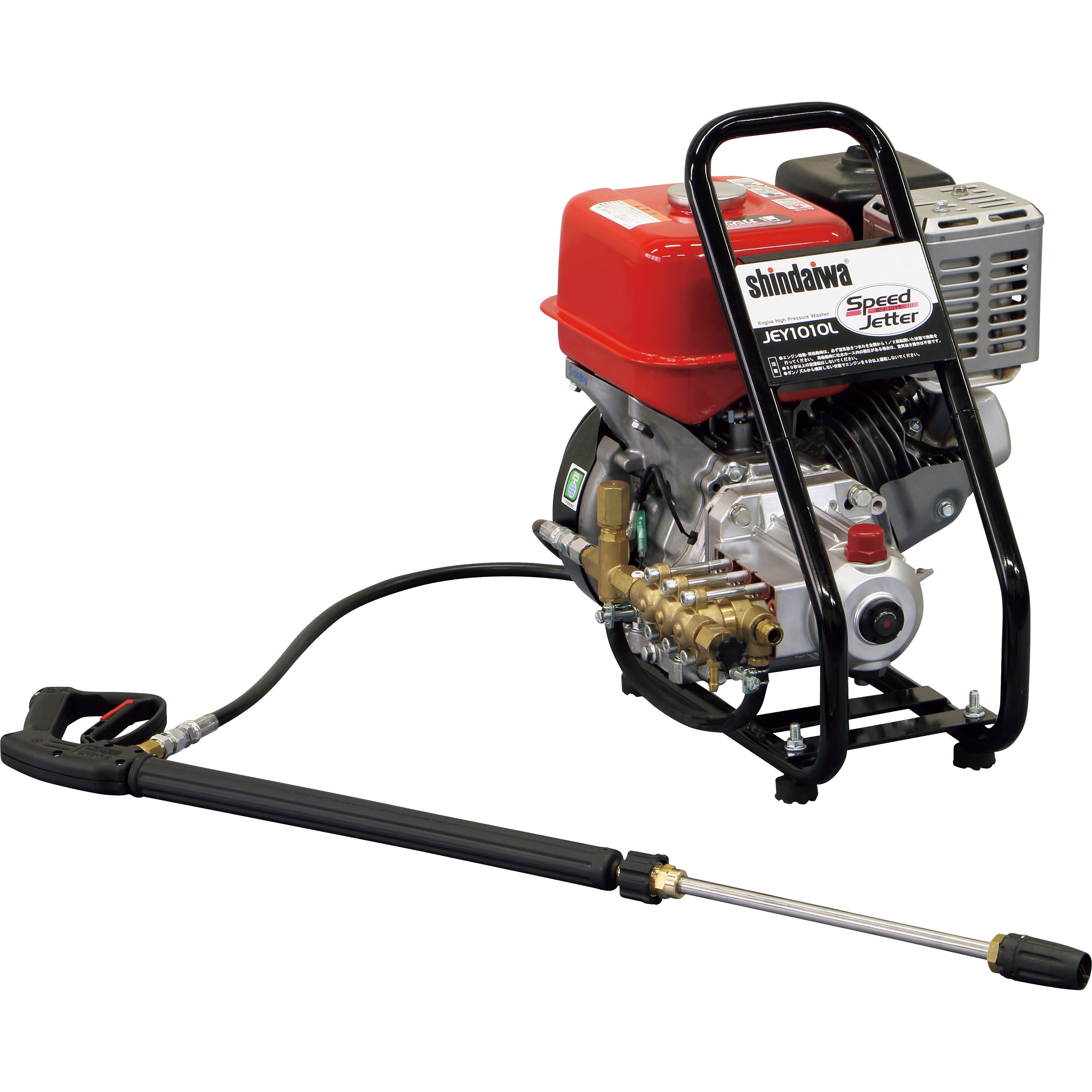 エンジン式高圧洗浄機 JEY1010-L エンジン高圧洗浄機 新ダイワ 吐出量10L/min - 【通販