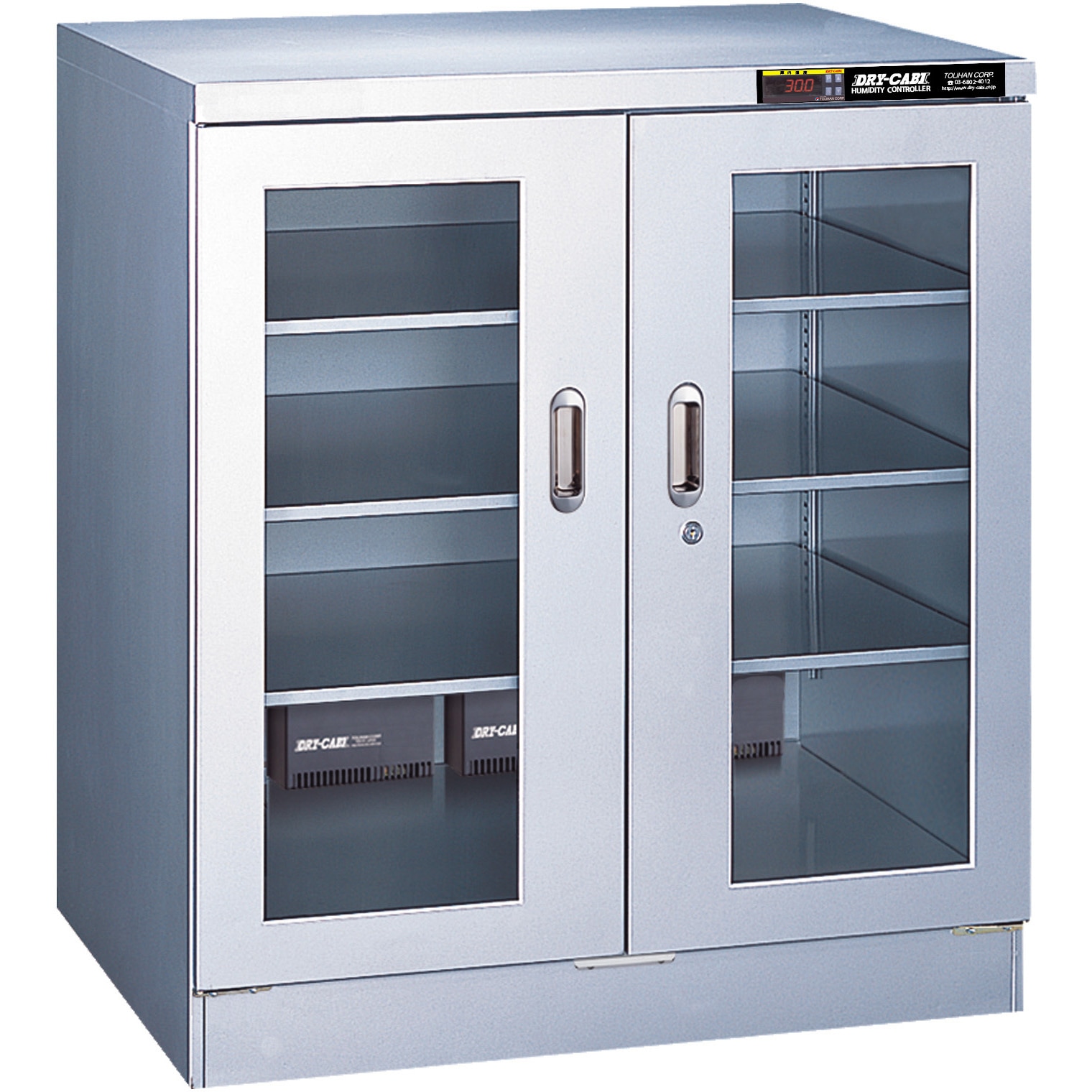 TDC-500-DX デシケーター ドライキャビ 中湿度用(25%RH)DXタイプ 防湿