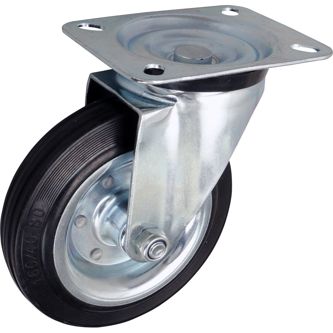 プレスキャスター 自在車 ゴム モノタロウ 許容荷重166.71daN