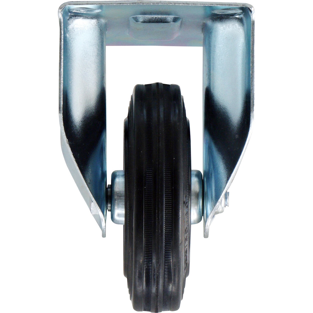 GLASSER コントラバス用車輪 プレスキャスター 固定車 ゴム モノタロウ 車輪径100mm車輪幅20.5mm