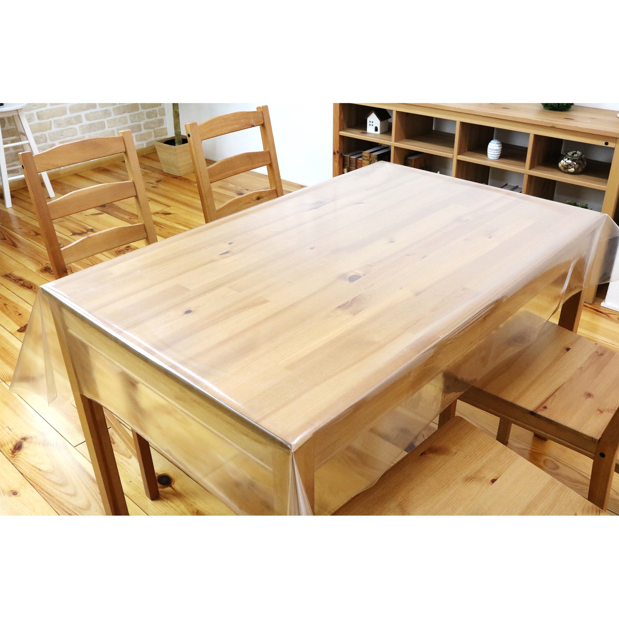 SKT-1220 120CMX200CM 0.3MM 既成テーブルクロス 明和グラビア 幅120cm 