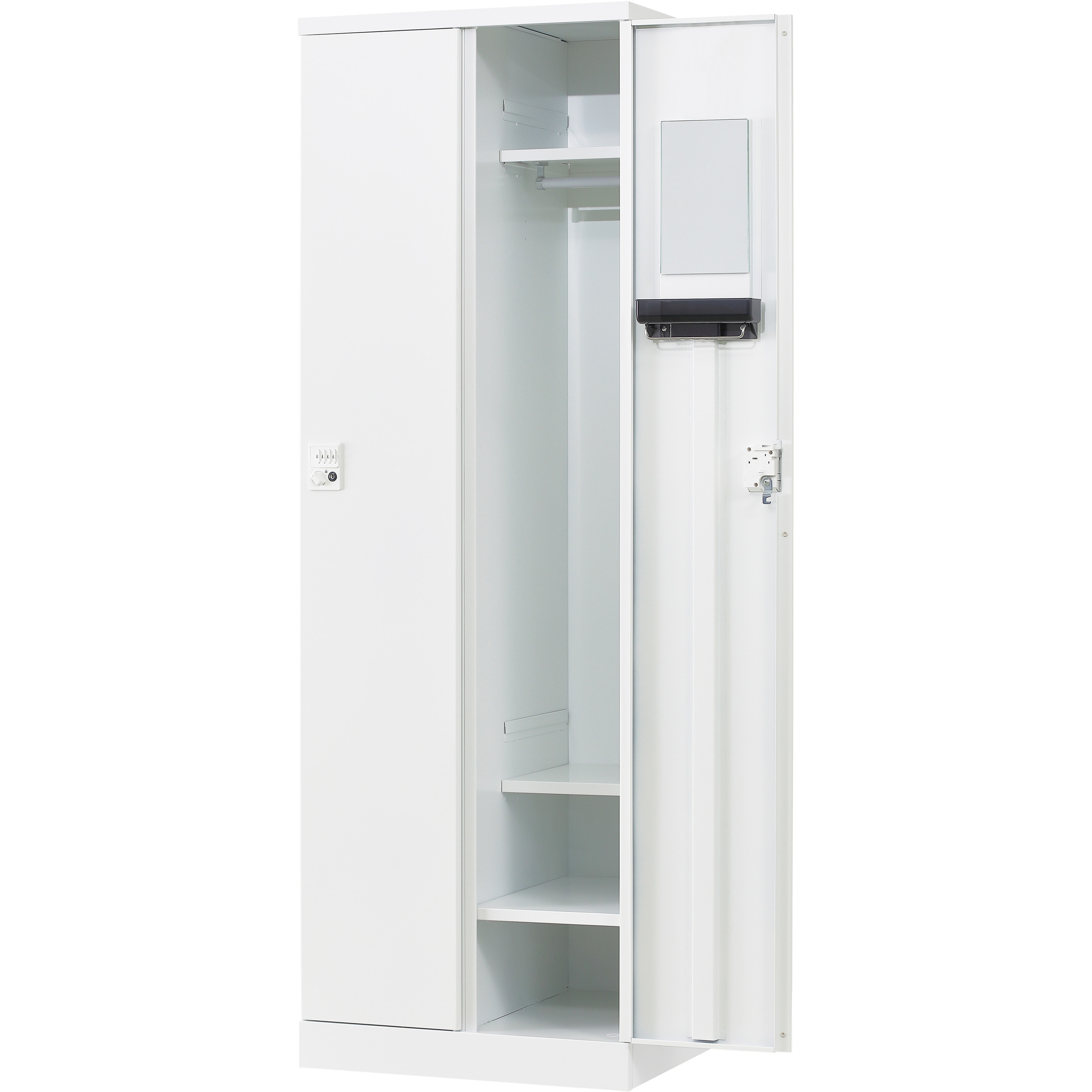 RFRLK-TTD260-WTW RLKロッカー リラッシュ ダイヤル錠 オール扉タイプ ノーブランド 2人用   RFRLK-TTD260-WTW