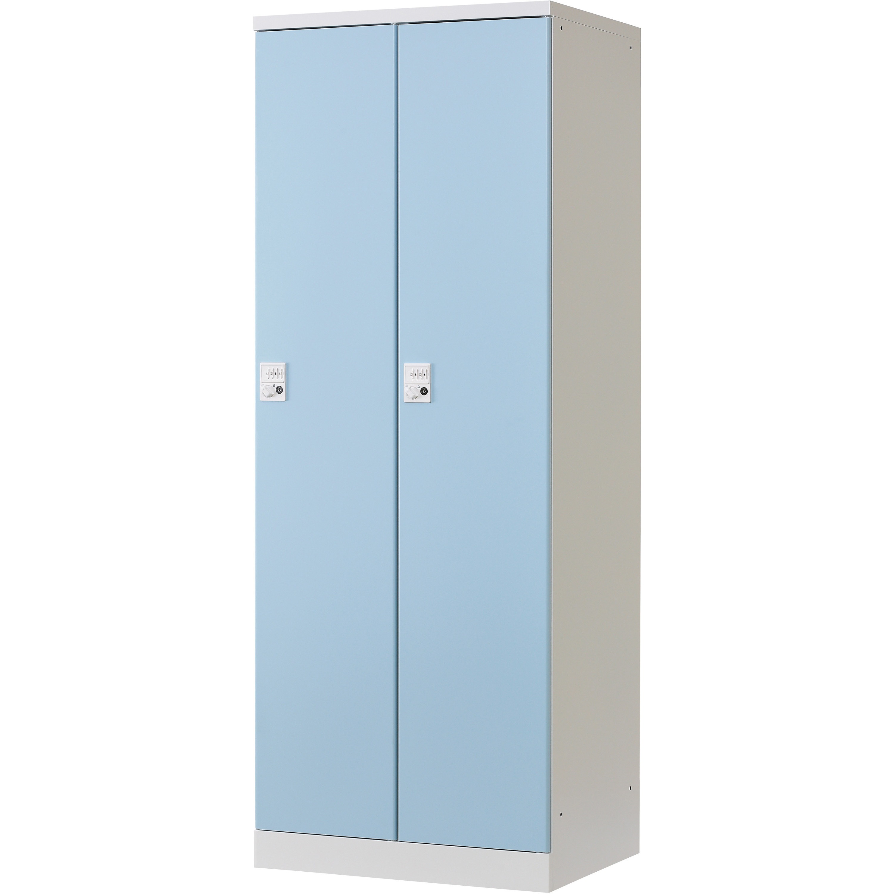 RFRLK-TTD270-WLB RLKロッカー リラッシュ ダイヤル錠 オール扉タイプ ノーブランド 2人用   RFRLK-TTD270-WLB