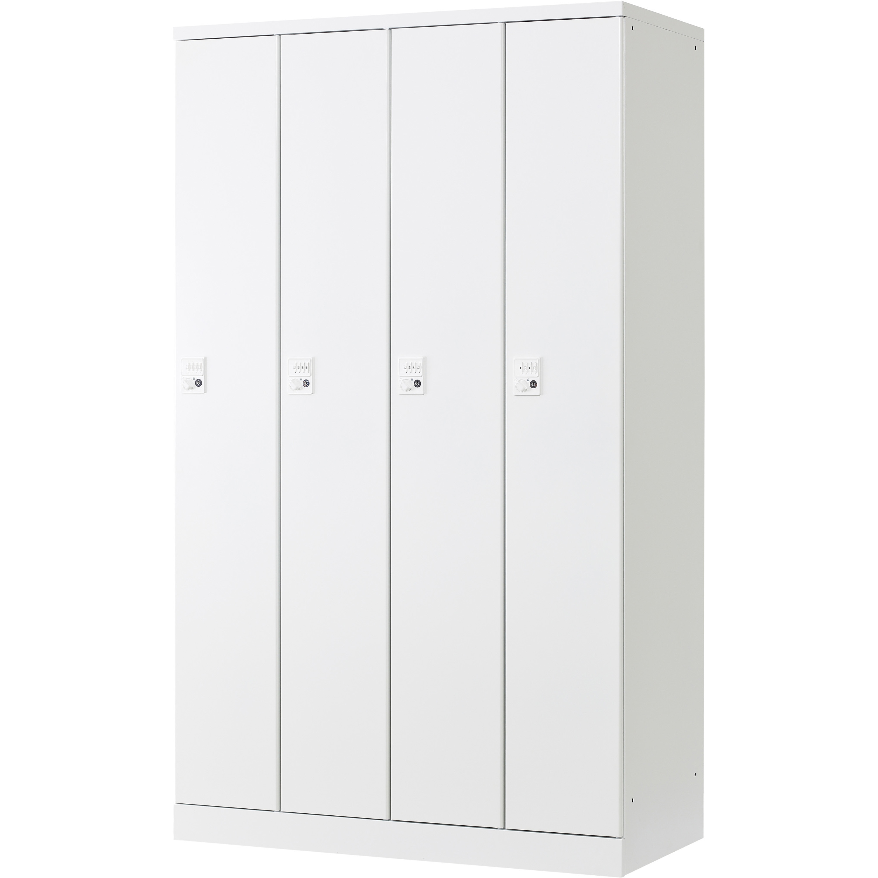 RFRLK-TTD410-WTW RLKロッカー リラッシュ ダイヤル錠 オール扉タイプ ノーブランド 4人用   RFRLK-TTD410-WTW 59,988円