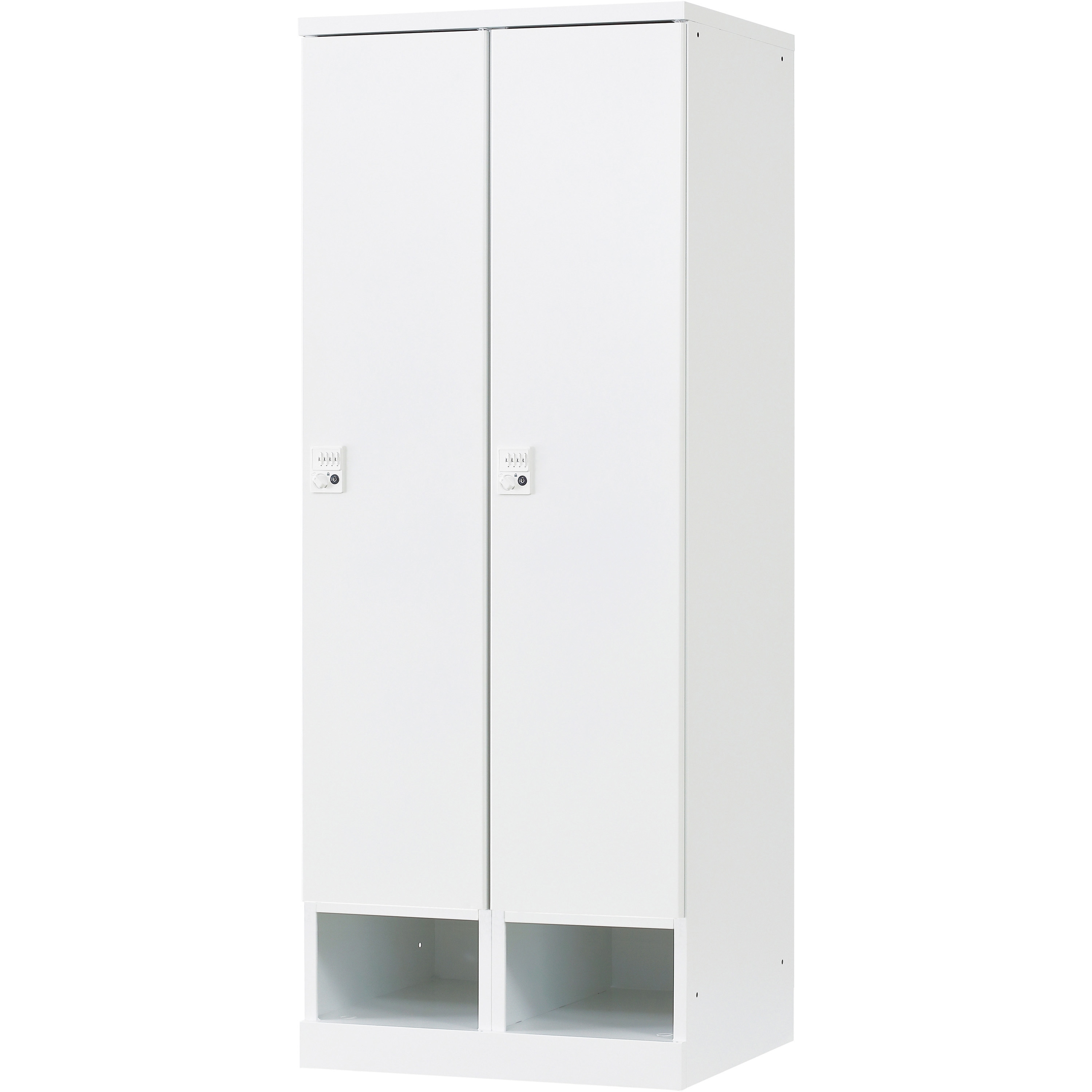 RFRLK-TKD270-WTW RLKロッカー リラッシュ ダイヤル錠 下段オープンタイプ ノーブランド 2人用   RFRLK-TKD270-WTW