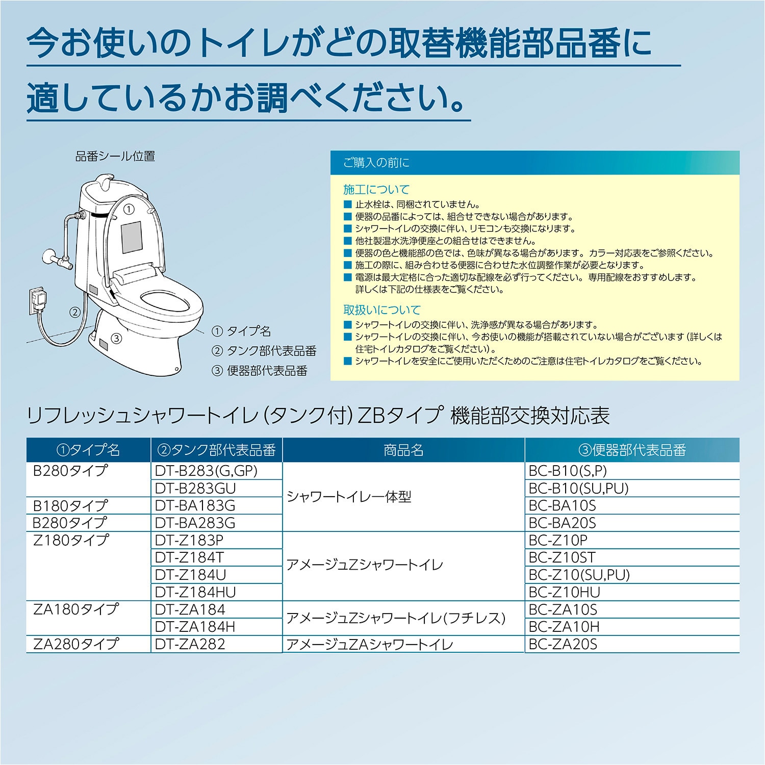 リフレッシュシャワートイレ タンク付 ZBタイプ手洗いなし MZ2グレード