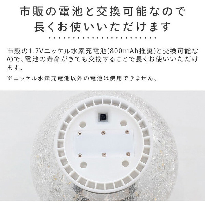 WLL-1030-1(GD) LEDソーラーライト piccolo(ピッコロ) YAMAZEN