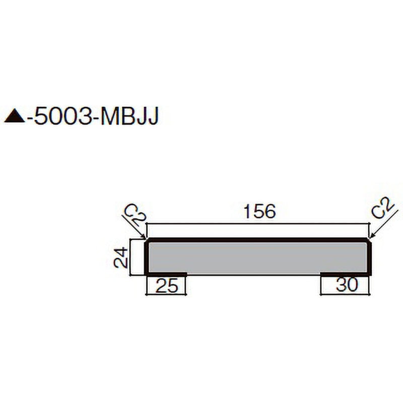 YY-5003-MBJJ 無目枠ノンケーシングタイプ(縦)木造用 TOSTEM(LIXIL) 長
