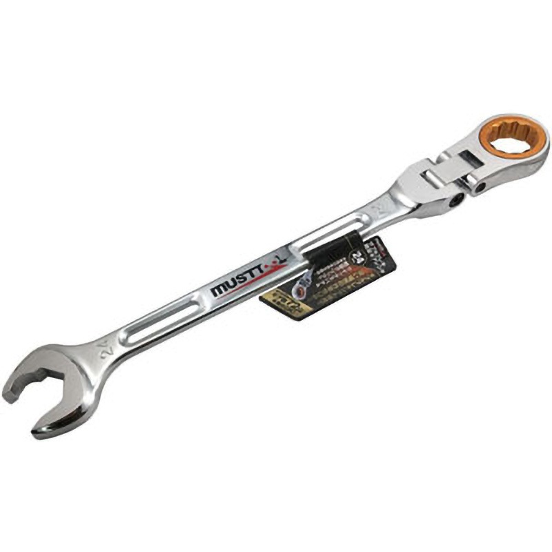 IM-DFGK24 12453 ダブルフレキ軽量ギアレンチ MUST TOOL サイズ24mm  IM-DFGK24 12453