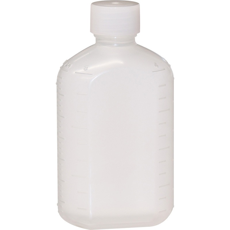 20030-001 小判投薬瓶(刻印目盛り) 金鵄製作所 容量200mL  1箱(100本) 20030-001