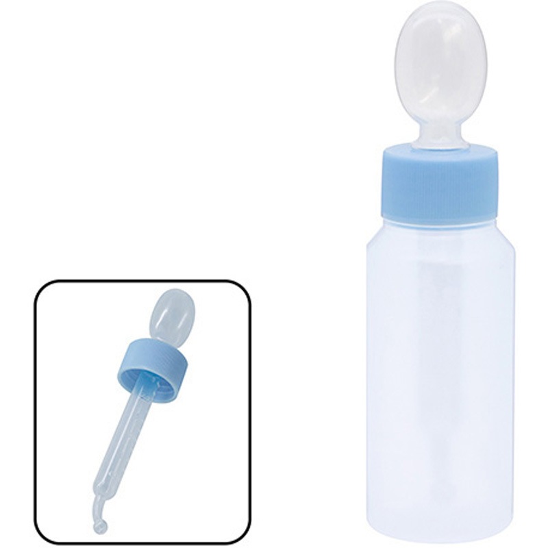B2170-900AQ スポイトキャップ付きNK投薬瓶(目盛りなし) 金鵄製作所 容量60mL  1箱(200本) B2170-900AQ