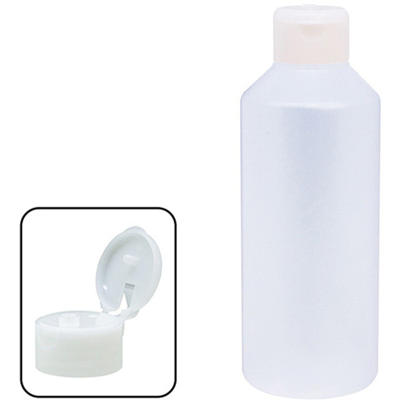 B31C0-900WH ワンタッチキャップ付きNK投薬瓶(目盛りなし) 金鵄製作所 容量200mL  1箱(100本) B31C0-900WH