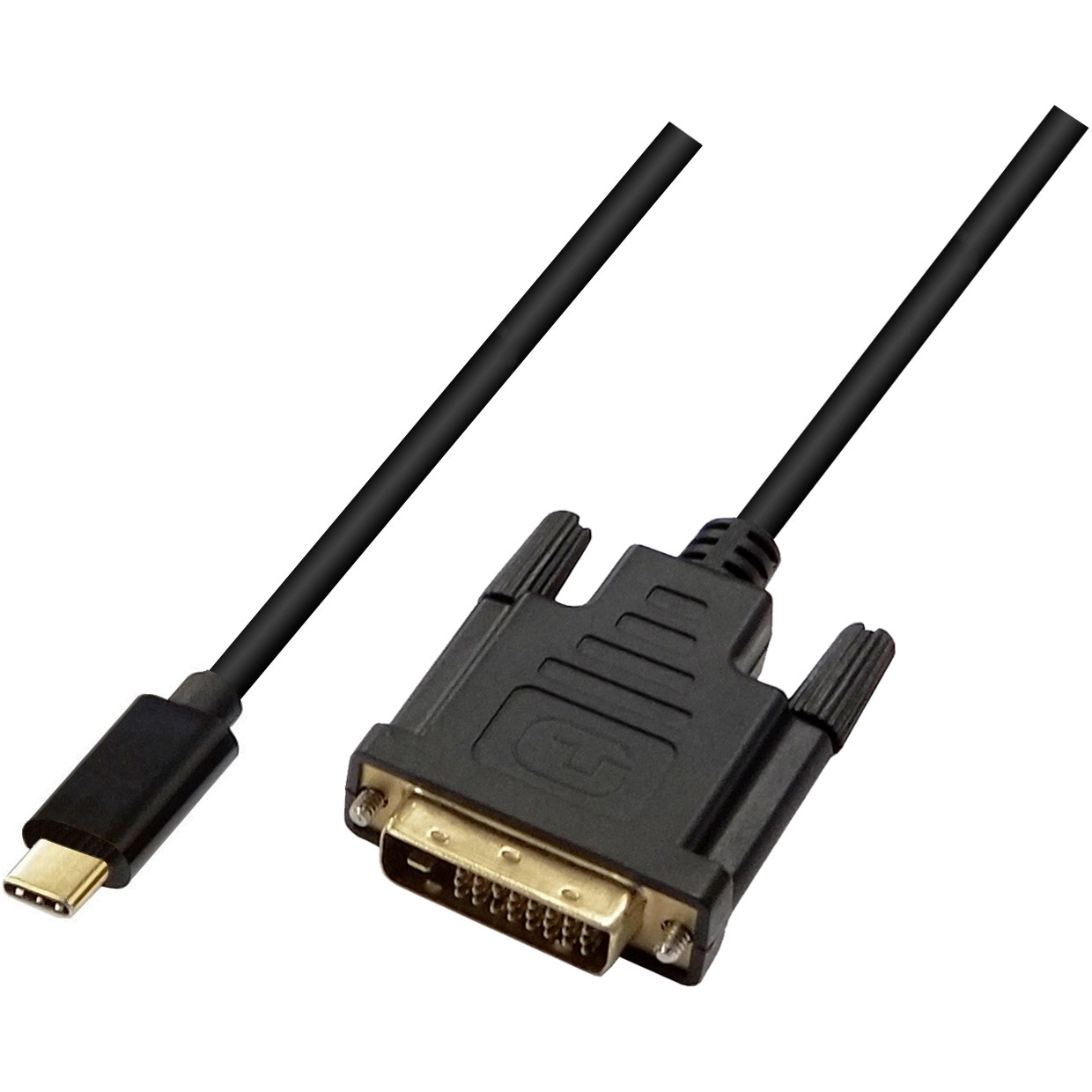 VV-UCDV018-B Type-C to DVI ケーブル Vodaview 黒色 対応 ケーブル長1.8m   VV-UCDV018-B