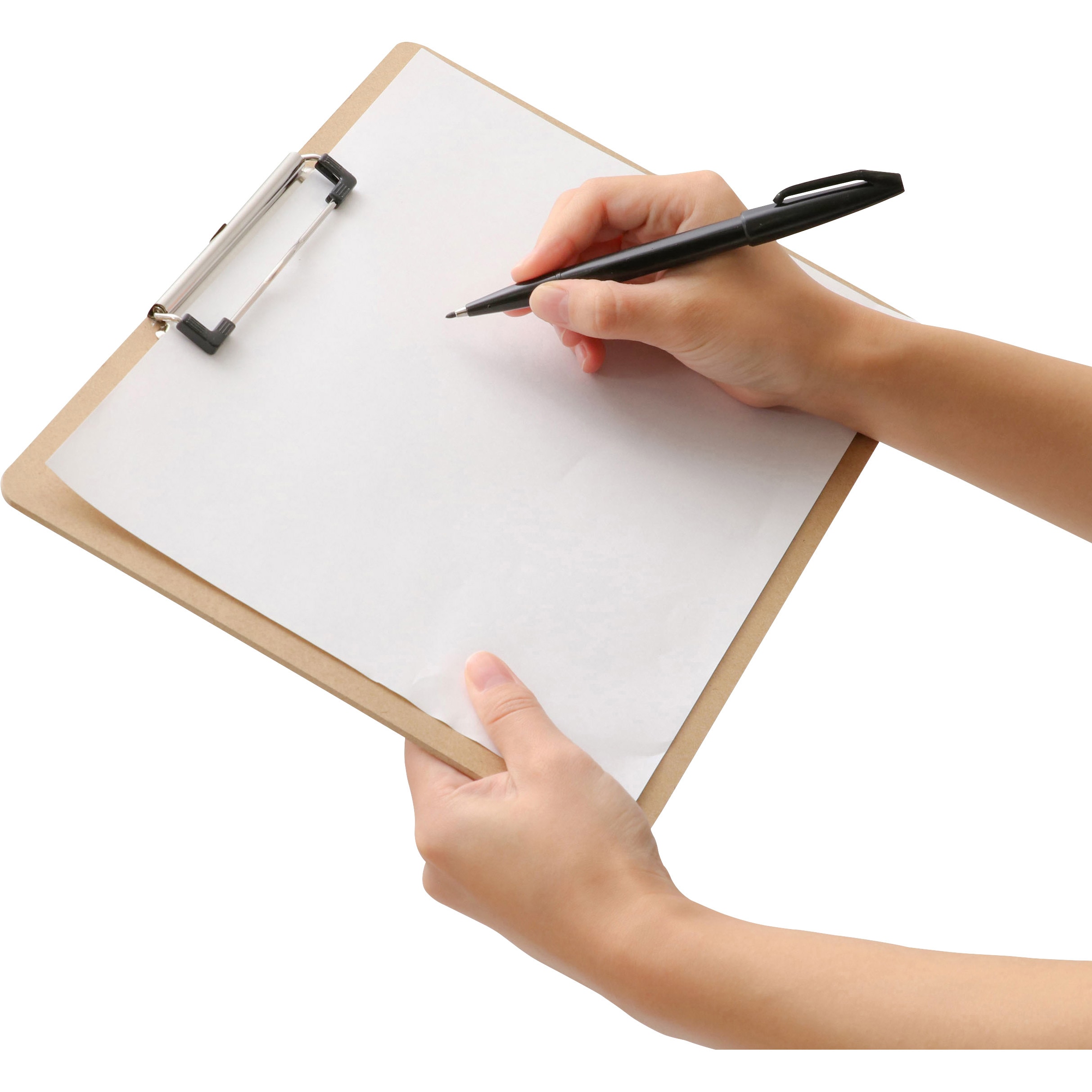 クリップボード MDF製 横向き モノタロウ ヨコタイプ サイズA4