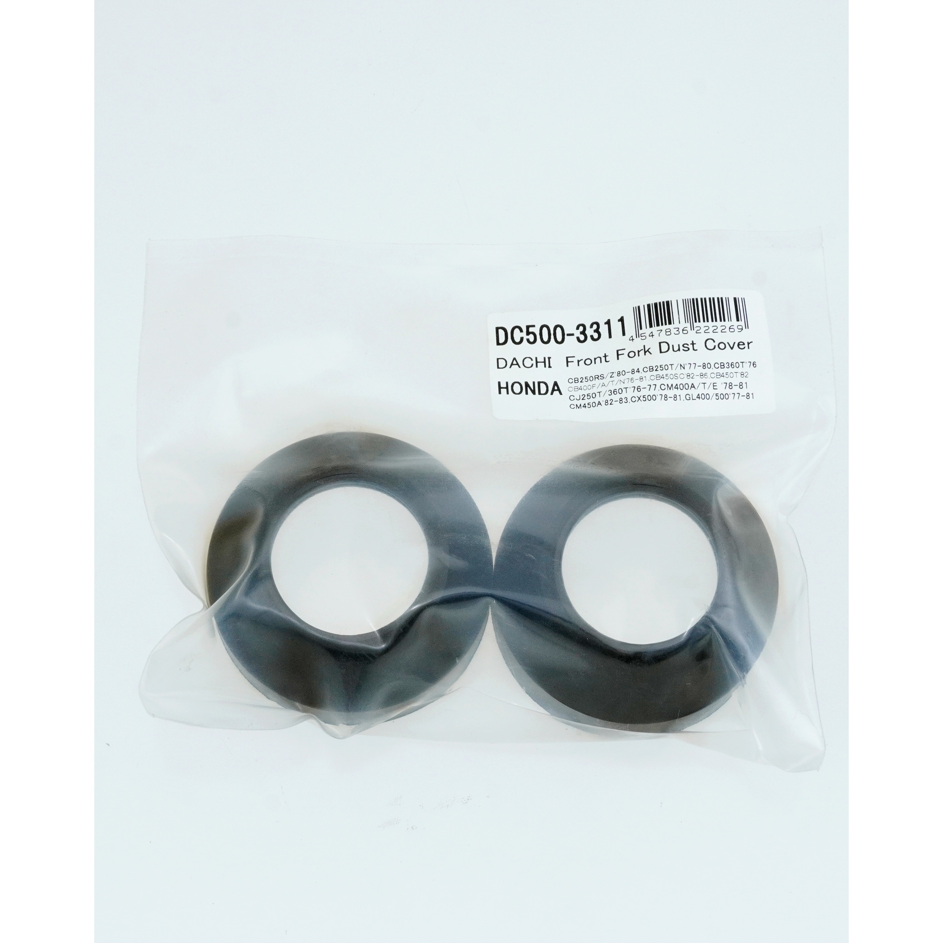 DC500-3311 フォークダストカバー DACHI 1セット(2個) DC500