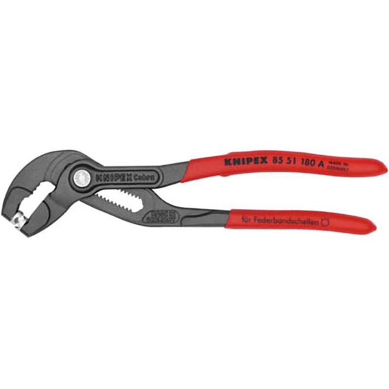 8551-180ASB スプリングホースクリッププライヤー 1個 KNIPEX 8551-180ASB スプリングホースクリッププライヤー 1個 KNIPEX