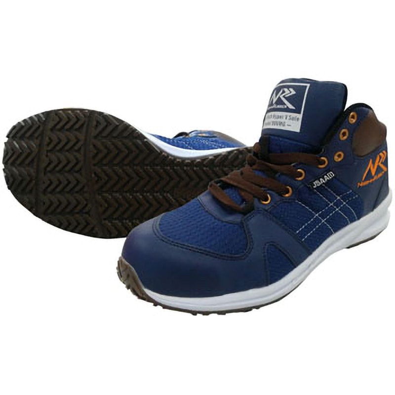 Man CD 全形態 抜けなし 外袋あり 906MG ハイパーV#906MG(ミドルガード) ハイカット安全スニーカー