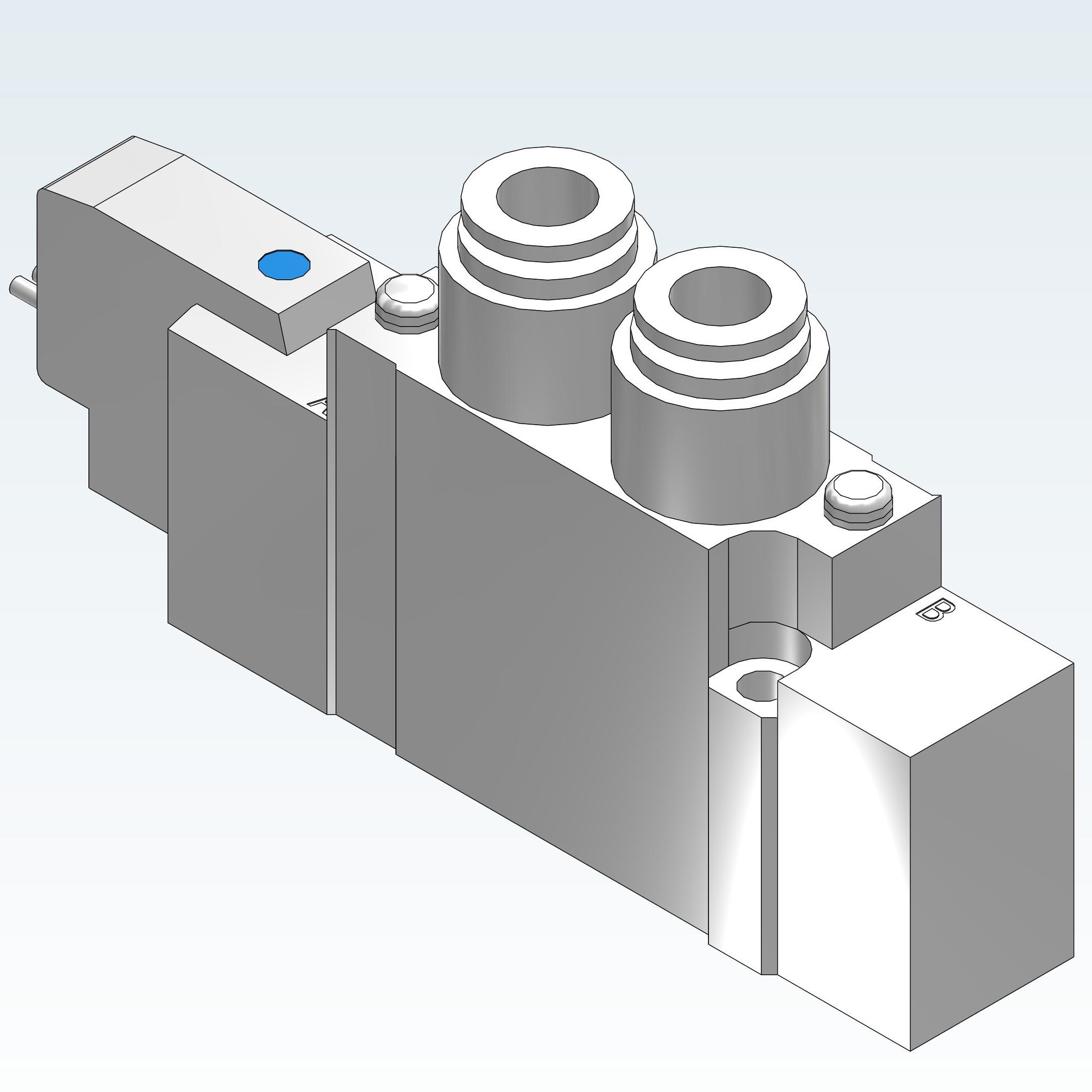 SY7120-5G-C8 5ポートソレノイドバルブ SY71シリーズ SMC 空気用