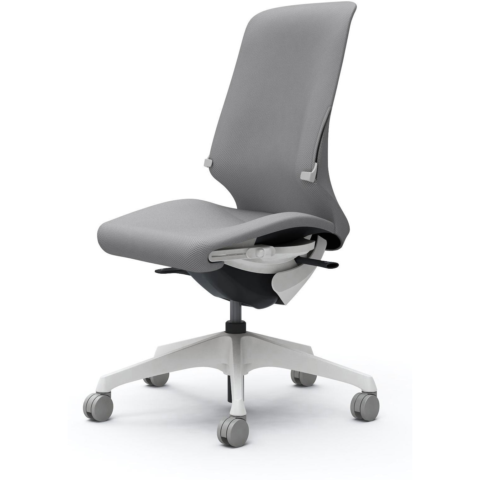 CT1AAD FRU3 スフィア，肘なし，ハイ，ノーマルナイロンC，座調節有，ランバー有 オカムラ(岡村製作所) リネット ホワイト   CT1AAD FRU3