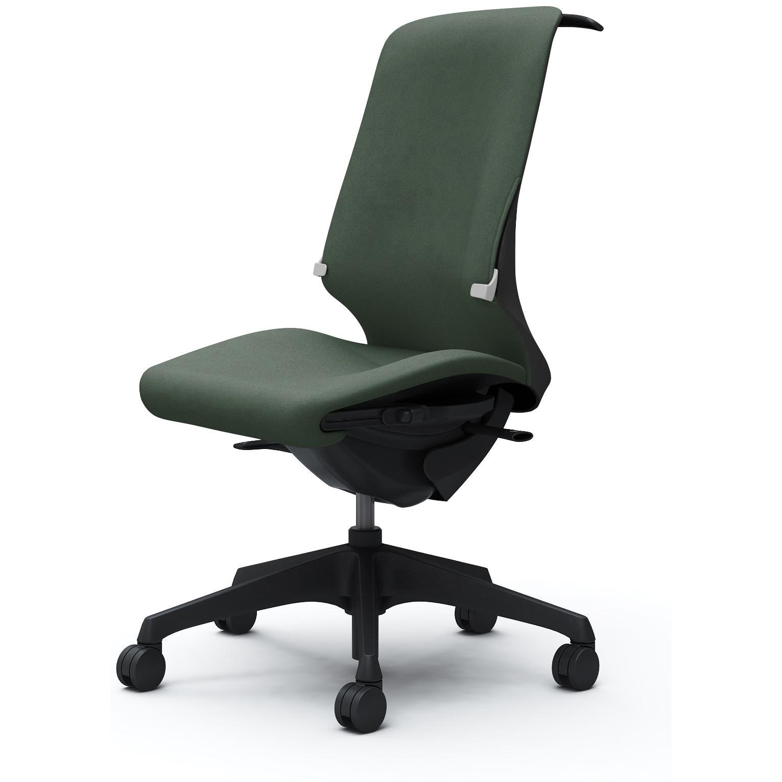 CT1BAB FXW5 スフィア，肘なし，ハイ，ノーマルナイロンC，座調節有，ハンガー有，ランバー有 オカムラ(岡村製作所) インターロック   CT1BAB FXW5