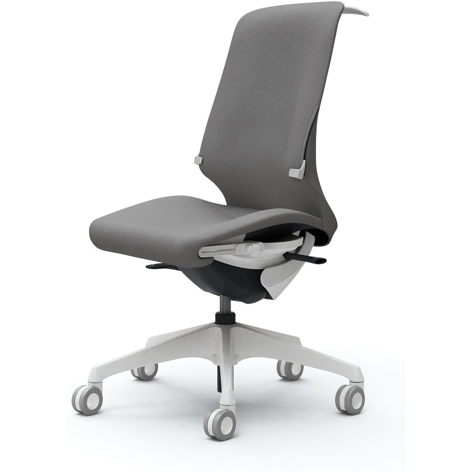 CT1BFD FXW1 スフィア，肘なし，ハイ，ホローウレタンC，座調節有，ハンガー有，ランバー有 オカムラ(岡村製作所) インターロック ホワイト   CT1BFD FXW1