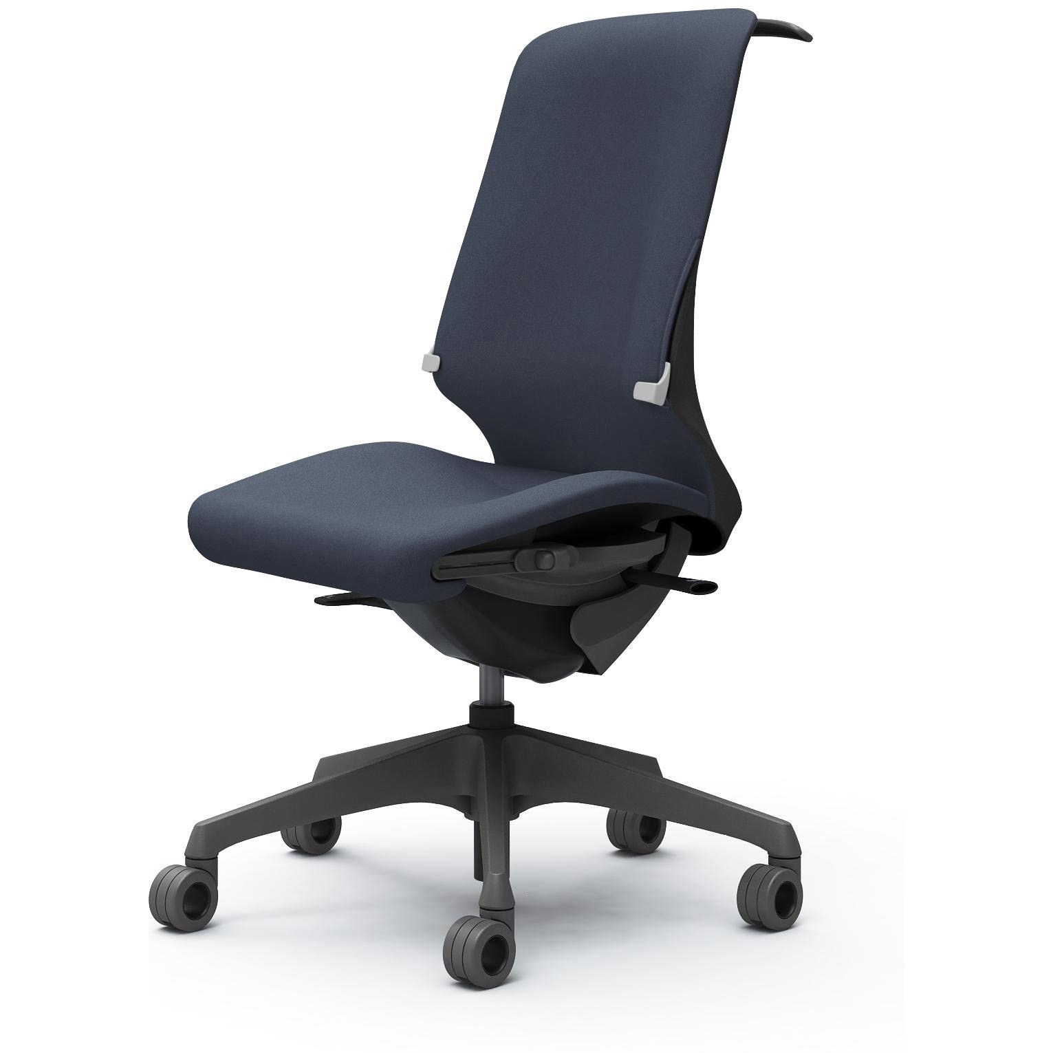 CT1BFF FXW4 スフィア，肘なし，ハイ，ホローウレタンC，座調節有，ハンガー有，ランバー有 オカムラ(岡村製作所) インターロック ダークグレー   CT1BFF FXW4