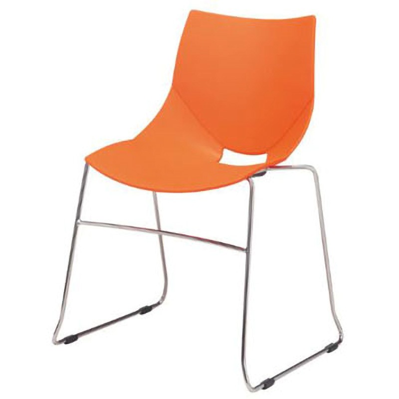 743396 イタリア製デザインチェア スマイル(家具) スタッキング可