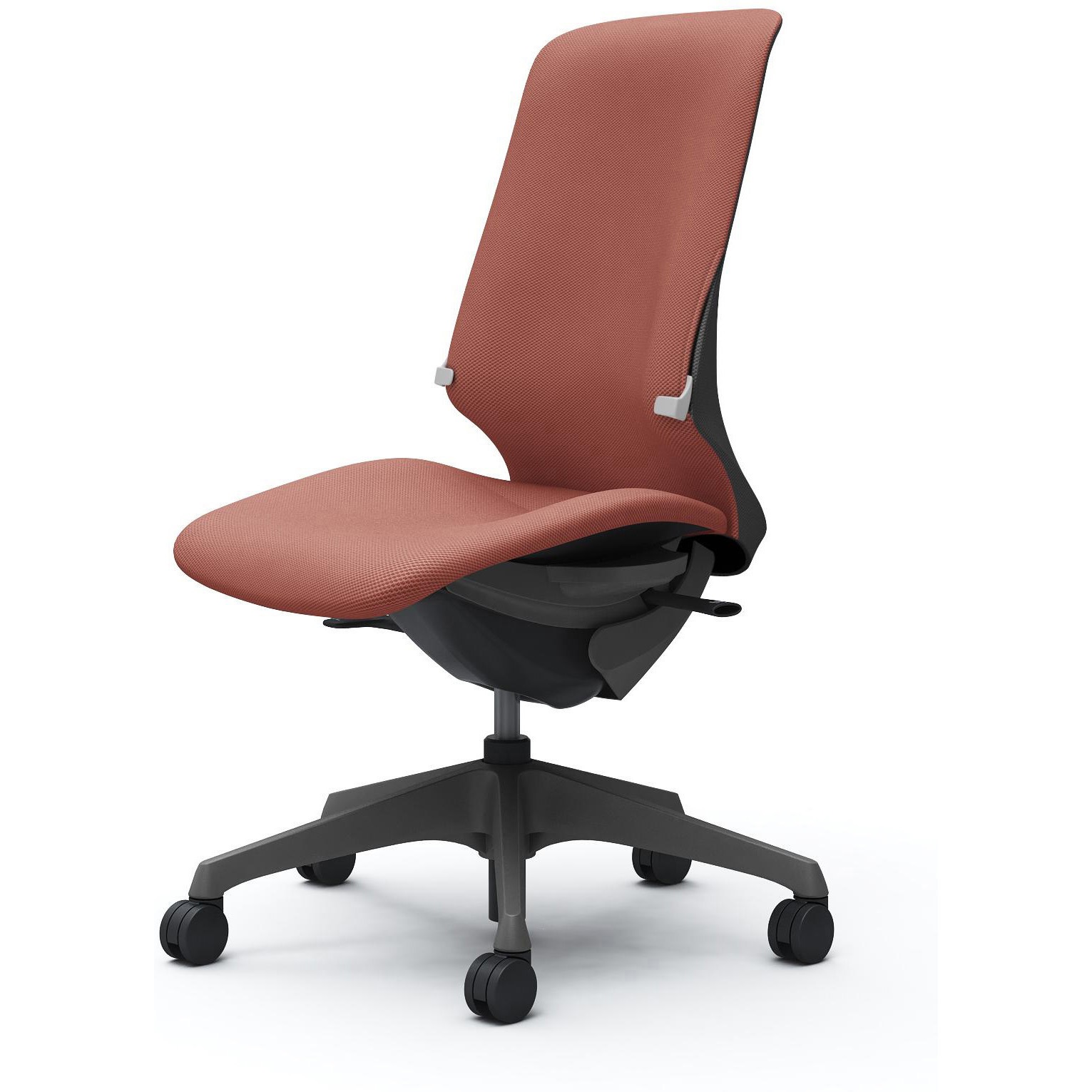 CT1CAF FRU9 スフィア，肘なし，ハイ，ノーマルナイロンC，座調節無，ランバー有 オカムラ(岡村製作所) リネット ダークグレー   CT1CAF FRU9