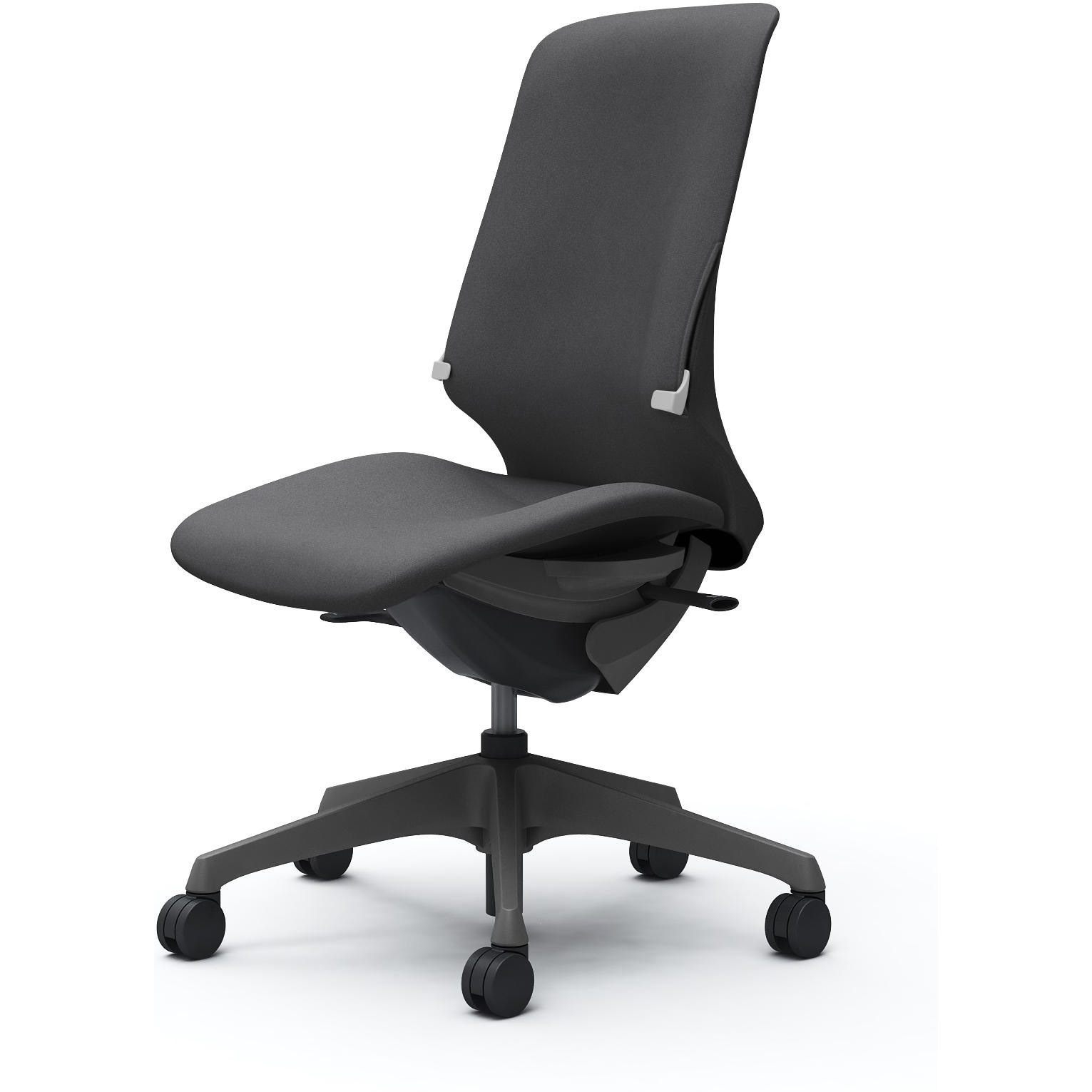 CT1CAF FXW0 スフィア，肘なし，ハイ，ノーマルナイロンC，座調節無，ランバー有 オカムラ(岡村製作所) インターロック ダークグレー   CT1CAF FXW0