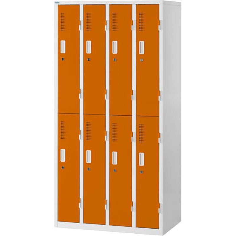 741270 組立式スチールカラーロッカー スマイル[家具] 寸法900×515