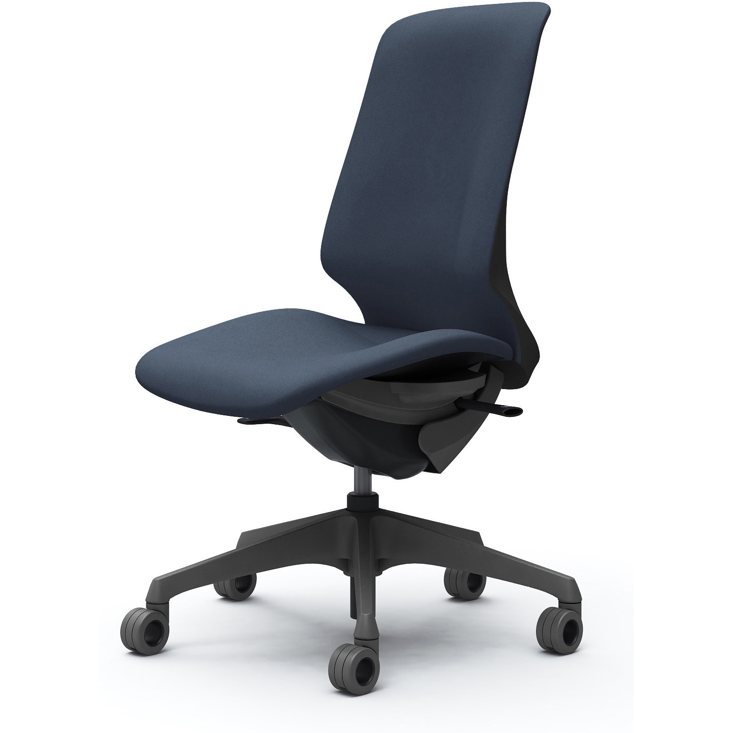 CT1CFE FXW4 スフィア，肘なし，ハイ，ホローウレタンC，座調節無 オカムラ(岡村製作所) インターロック ダークグレー   CT1CFE FXW4