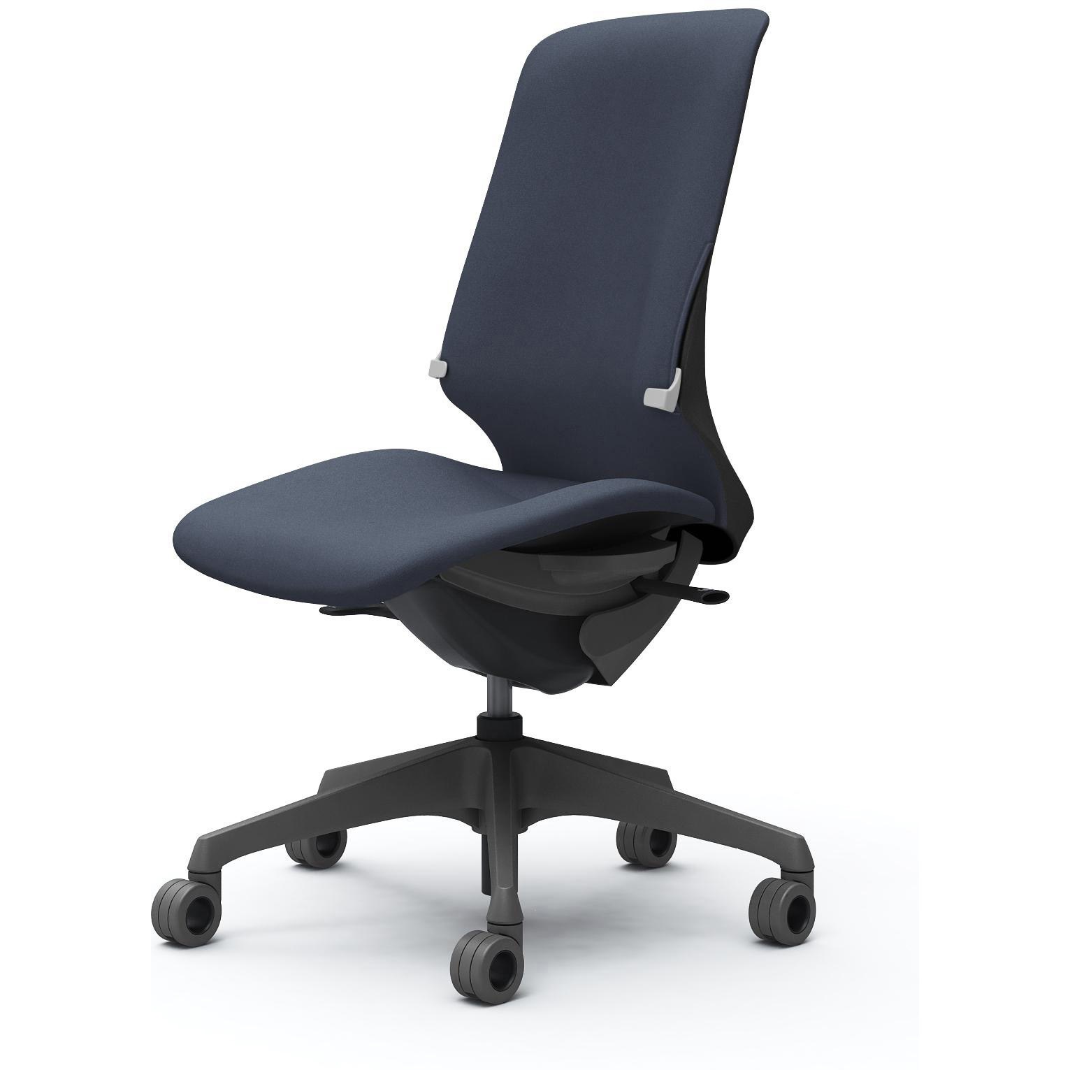 CT1CFF FXW4 スフィア，肘なし，ハイ，ホローウレタンC，座調節無，ランバー有 オカムラ(岡村製作所) インターロック ダークグレー   CT1CFF FXW4