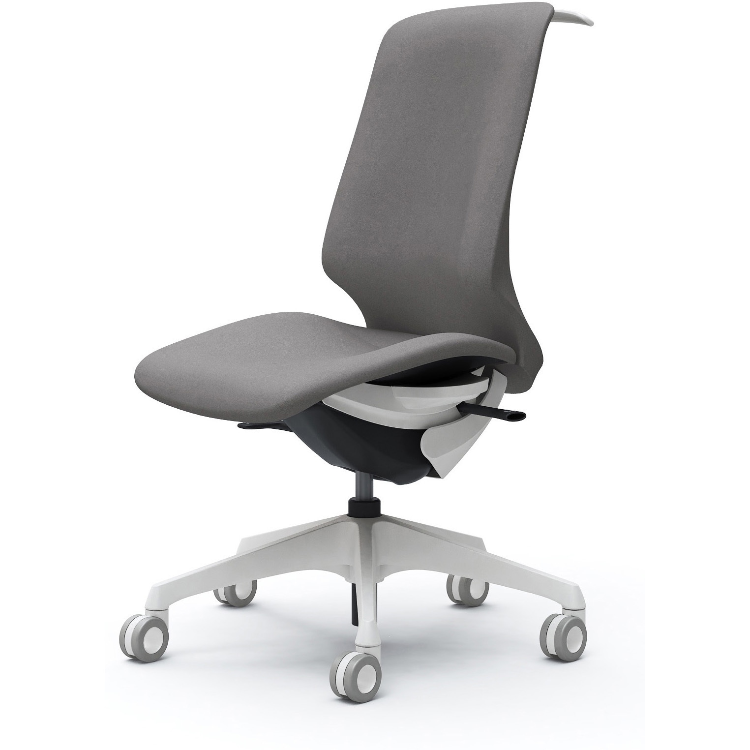 CT1DFC FXW1 スフィア，肘なし，ハイ，ホローウレタンC，座調節無，ハンガー有 オカムラ(岡村製作所) インターロック ホワイト   CT1DFC FXW1