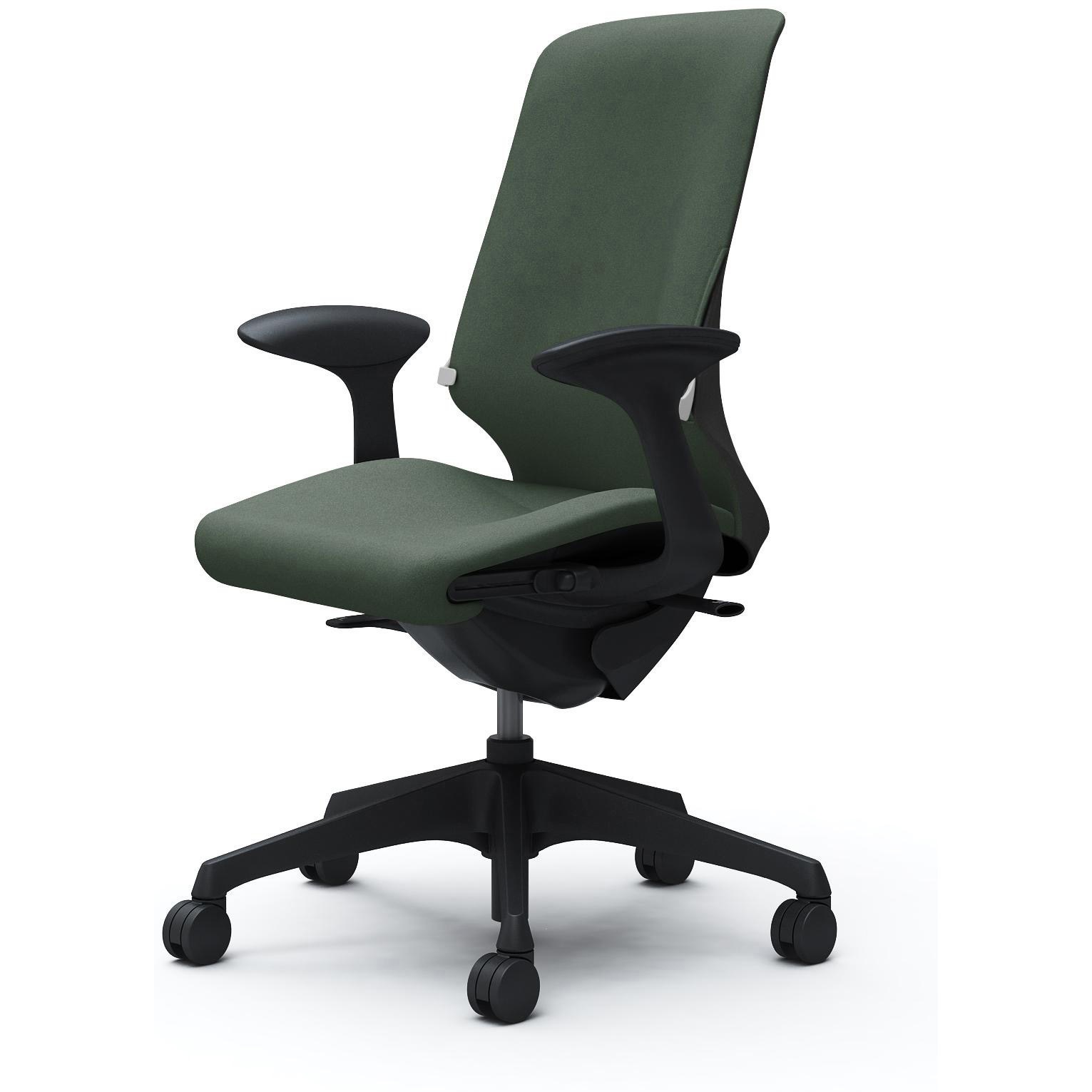 CT2AAB FXW5 スフィア，固定肘，ハイ，ノーマルナイロンC，座調節有，ランバー有 オカムラ(岡村製作所) インターロック   CT2AAB FXW5