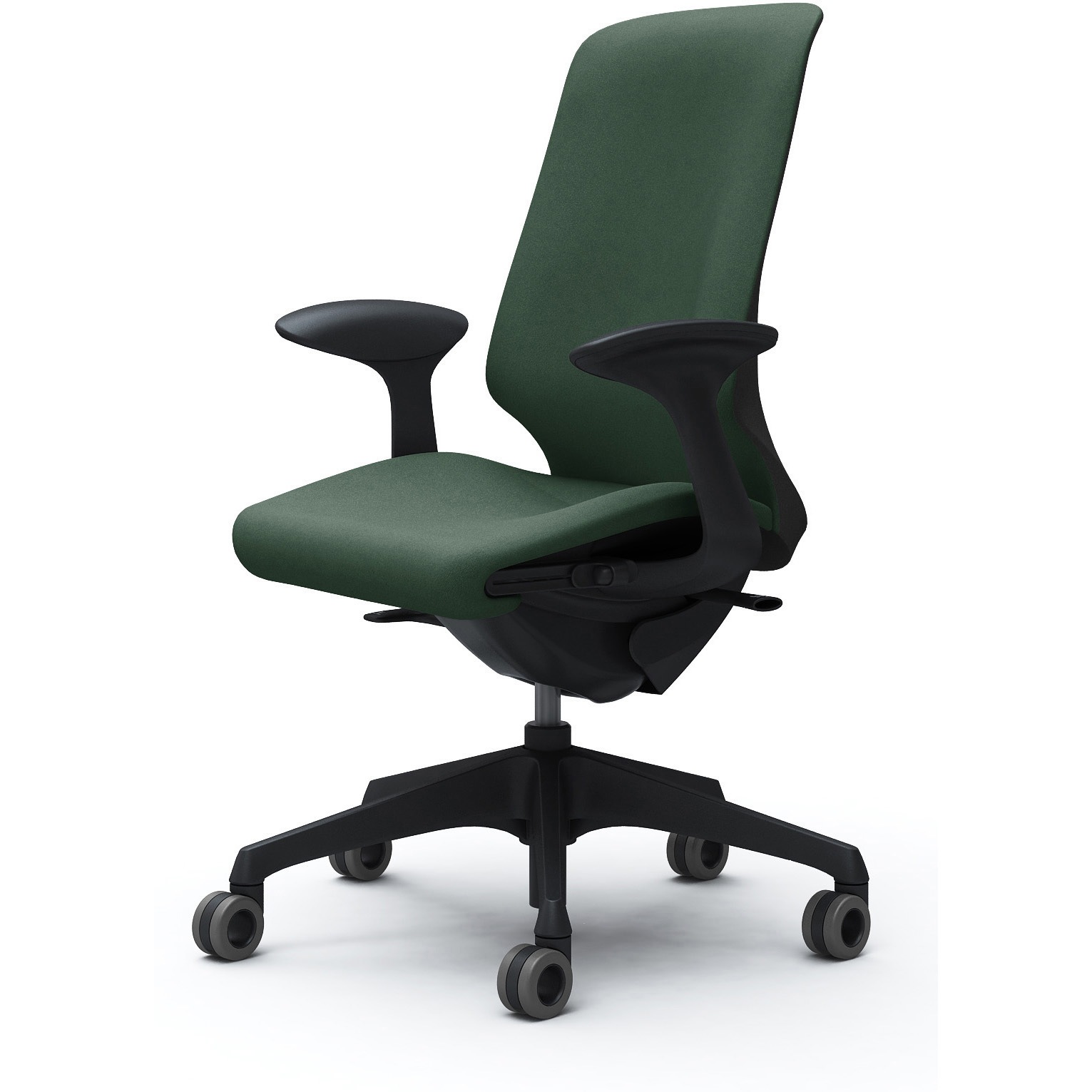 CT2AFA FXW5 スフィア，固定肘，ハイ，ホローウレタンC，座調節有 オカムラ(岡村製作所) インターロック   CT2AFA FXW5