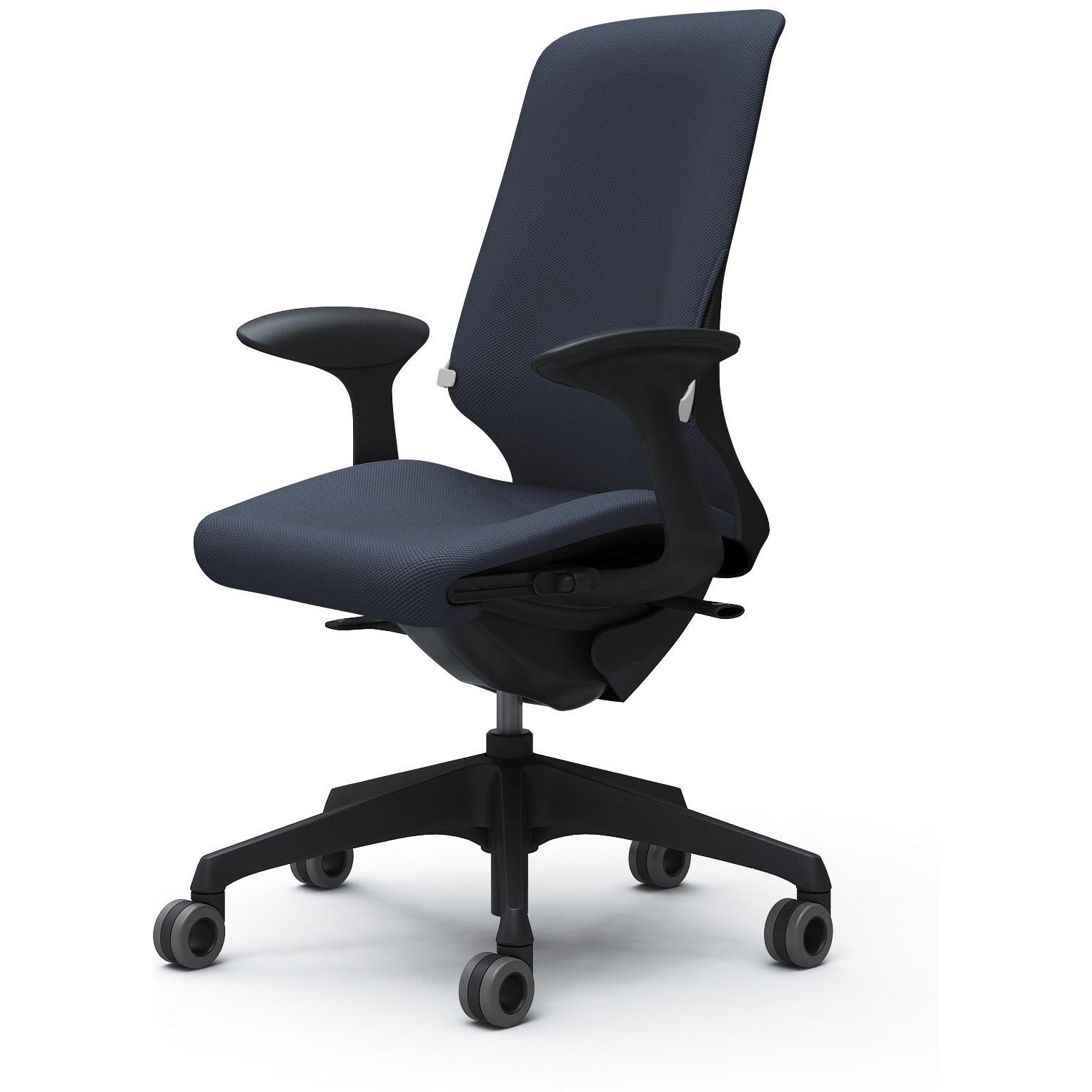 CT2AFB FRU4 スフィア，固定肘，ハイ，ホローウレタンC，座調節有，ランバー有 オカムラ(岡村製作所) リネット ブラック   CT2AFB FRU4