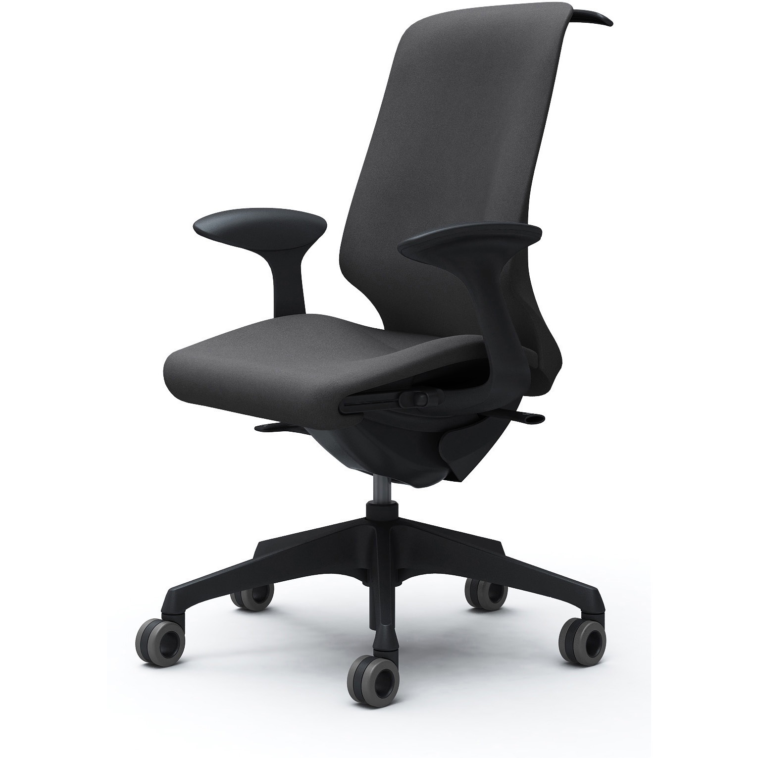 CT2BFA FXW0 スフィア，固定肘，ハイ，ホローウレタンC，座調節有，ハンガー有 オカムラ(岡村製作所) インターロック   CT2BFA FXW0