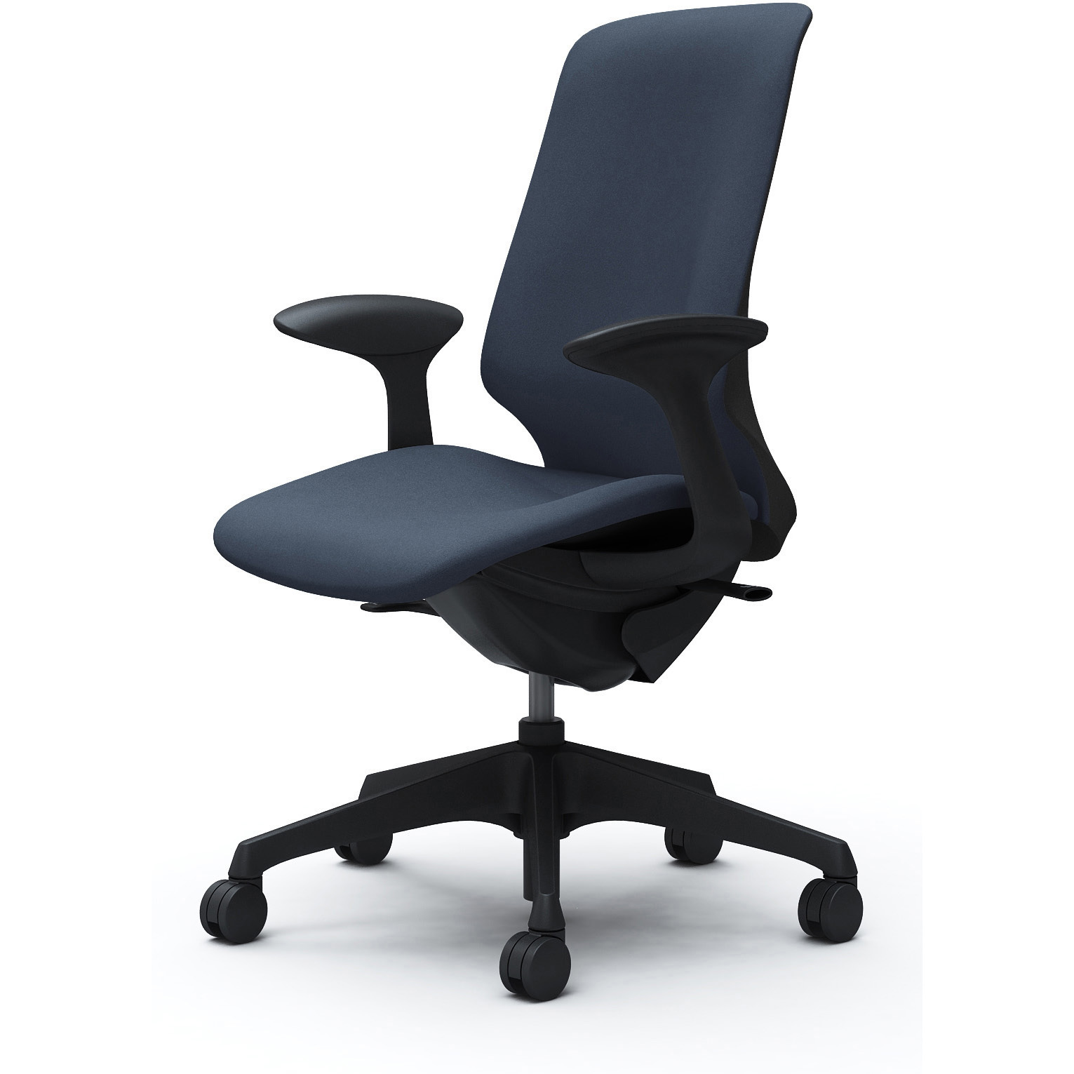 CT2CAA FXW4 スフィア，固定肘，ハイ，ノーマルナイロンC，座調節無 オカムラ(岡村製作所) インターロック   CT2CAA FXW4