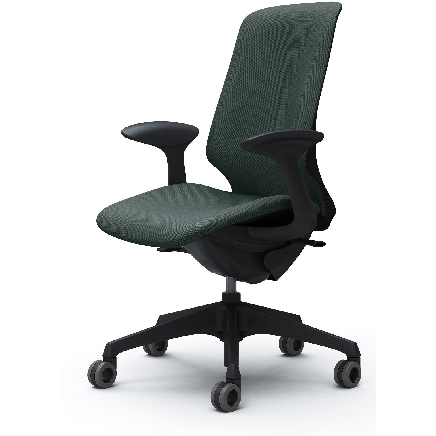 CT2CFA FRU5 スフィア，固定肘，ハイ，ホローウレタンC，座調節無 オカムラ(岡村製作所) リネット ブラック   CT2CFA FRU5