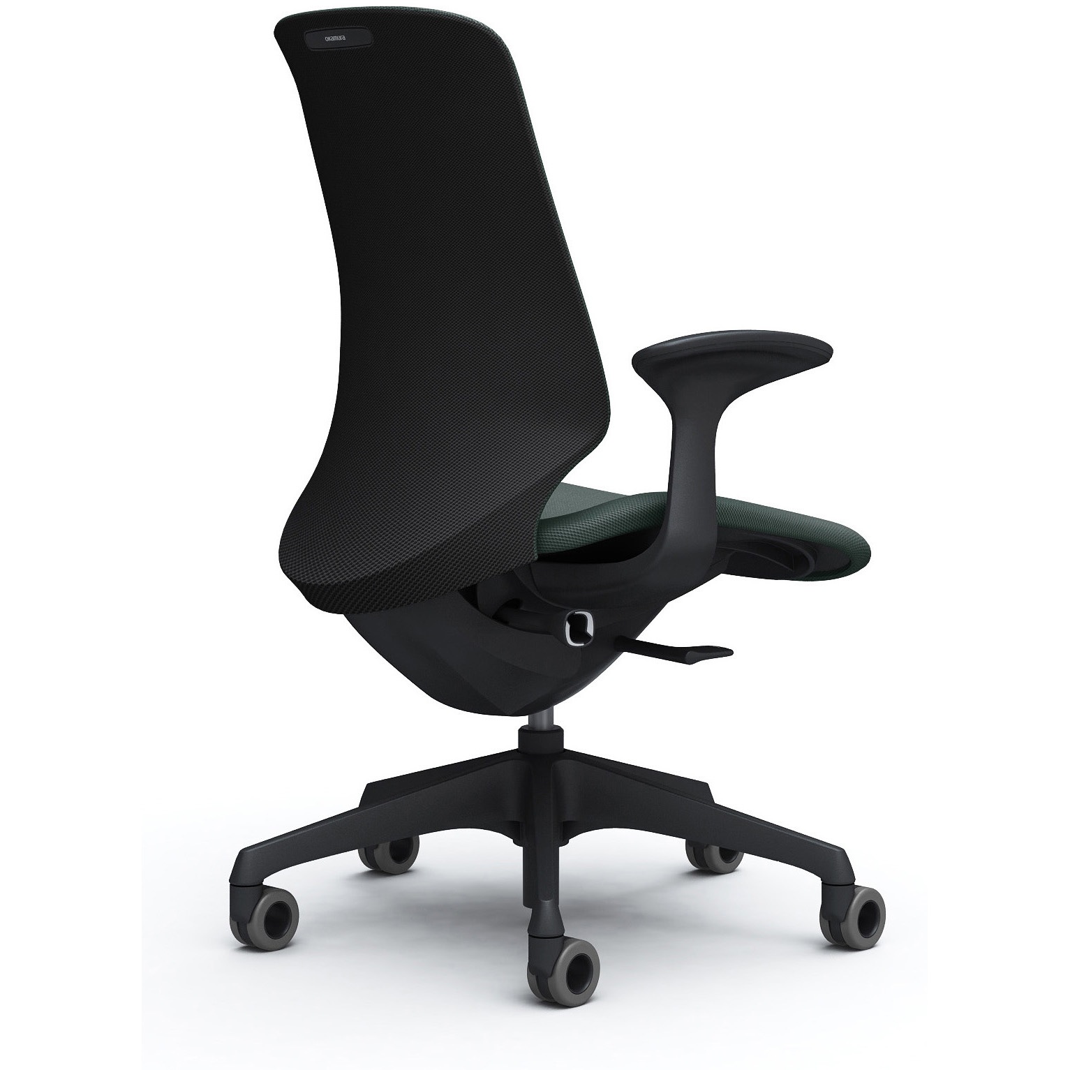 CT2CFA FRU5 スフィア，固定肘，ハイ，ホローウレタンC，座調節無 オカムラ(岡村製作所) リネット ブラック   CT2CFA FRU5