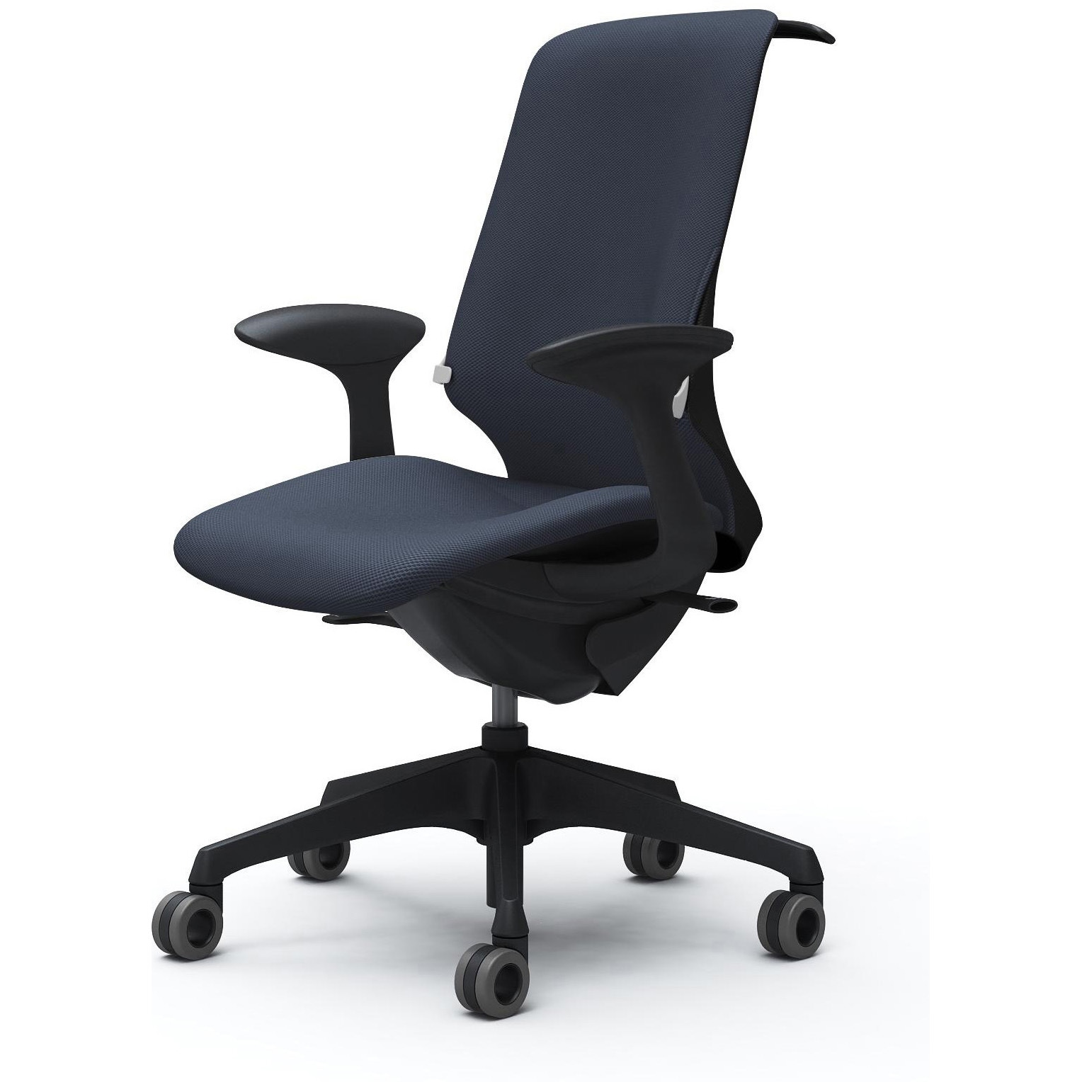 CT2DFB FRU4 スフィア，固定肘，ハイ，ホローウレタンC，座調節無，ハンガー有，ランバー有 オカムラ(岡村製作所) リネット ブラック   CT2DFB FRU4 71,390円