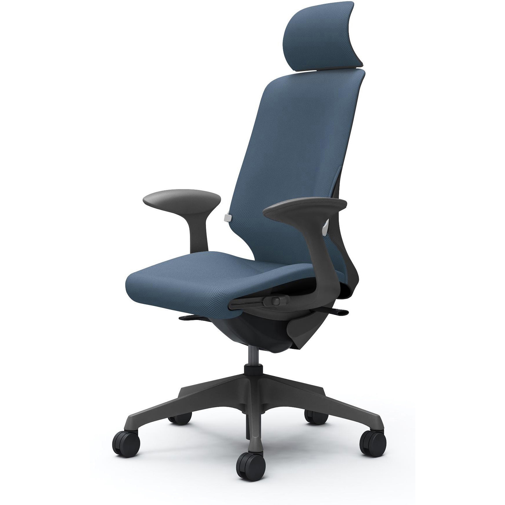 CT2EAF FRU0 スフィア，固定肘，EXハイ，ノーマルナイロンC，座調節有，ランバー有 オカムラ(岡村製作所) リネット ダークグレー   CT2EAF FRU0