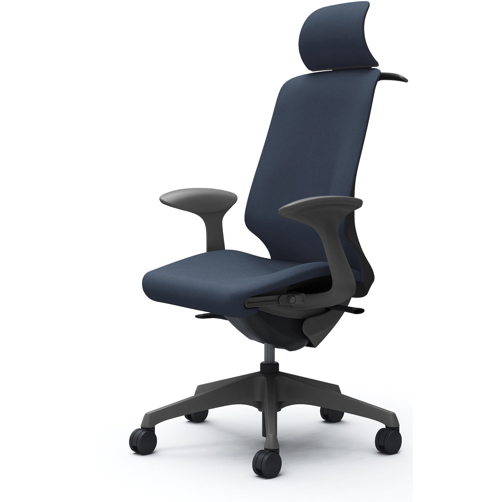 CT2FAE FXW4 スフィア，固定肘，EXハイ，ノーマルナイロンC，座調節有，ハンガー有 オカムラ(岡村製作所) インターロック ダークグレー   CT2FAE FXW4