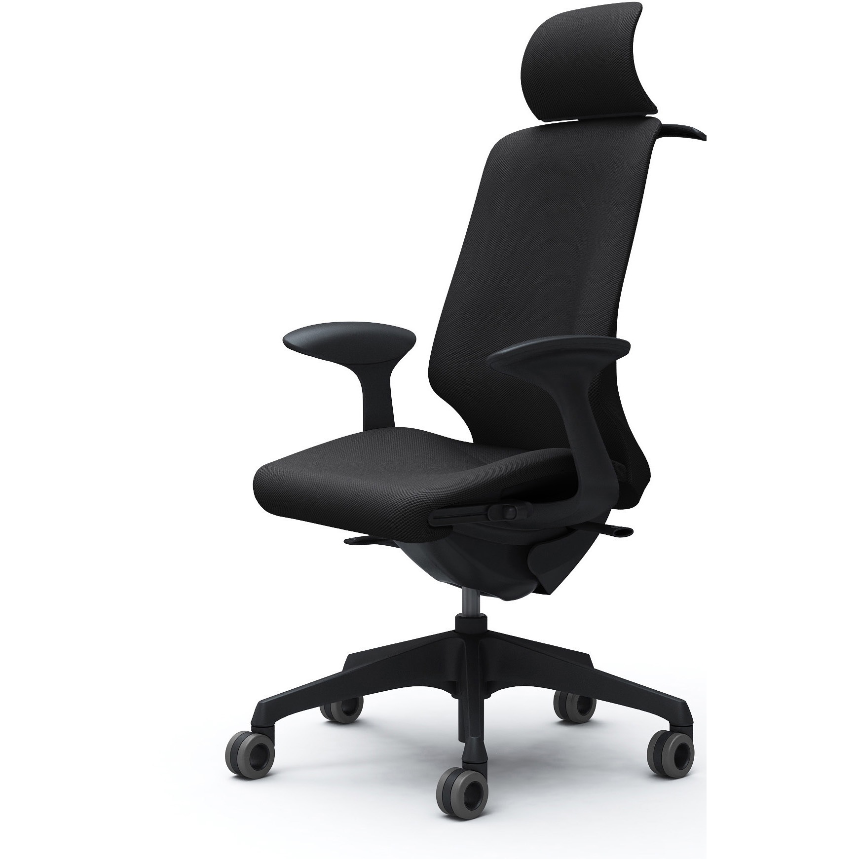 CT2FFA FRU1 スフィア，固定肘，EXハイ，ホローウレタンC，座調節有，ハンガー有 オカムラ(岡村製作所) リネット ブラック   CT2FFA FRU1 82,390円