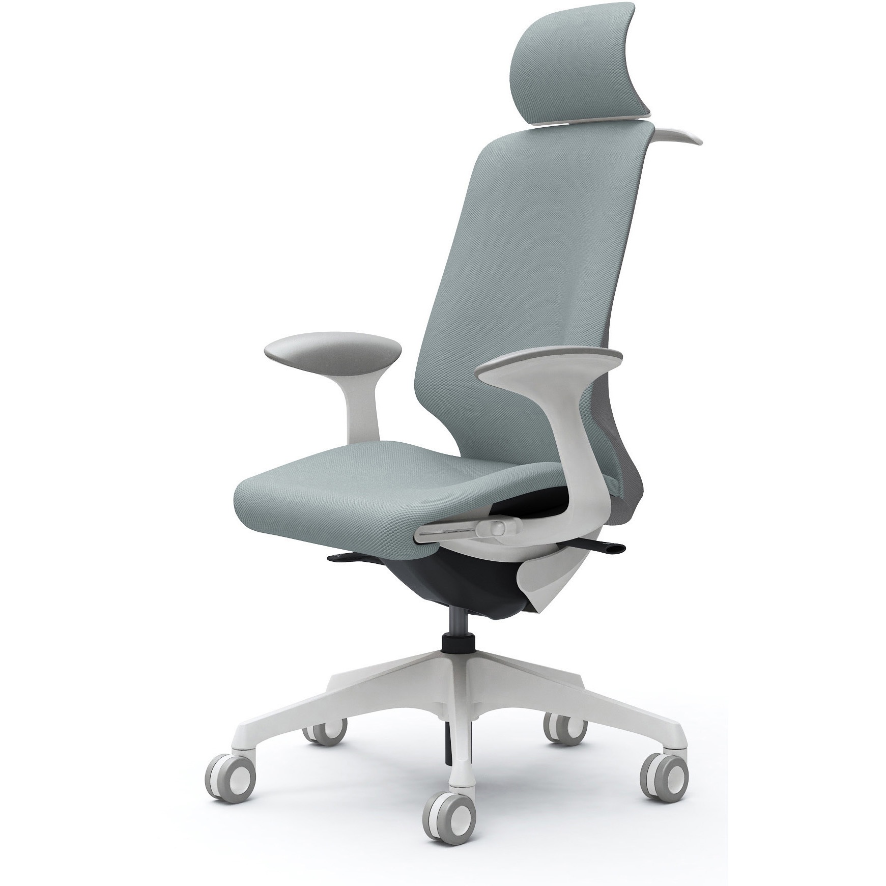 CT2FFC FRU6 スフィア，固定肘，EXハイ，ホローウレタンC，座調節有，ハンガー有 オカムラ(岡村製作所) リネット ホワイト   CT2FFC FRU6