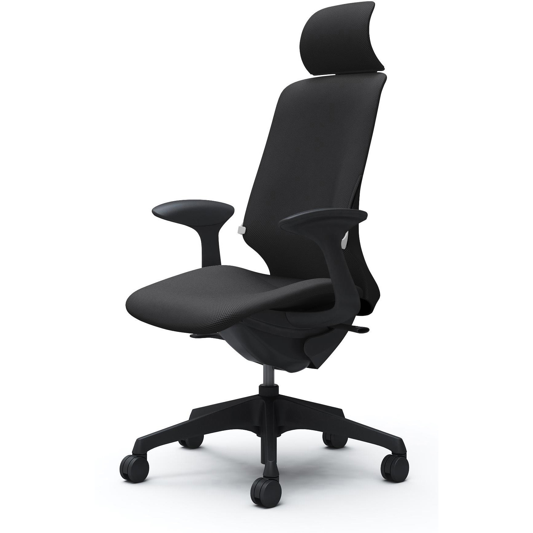 CT2GAB FRU1 スフィア，固定肘，EXハイ，ノーマルナイロンC，座調節無，ランバー有 オカムラ(岡村製作所) リネット ブラック   CT2GAB FRU1 71,390円