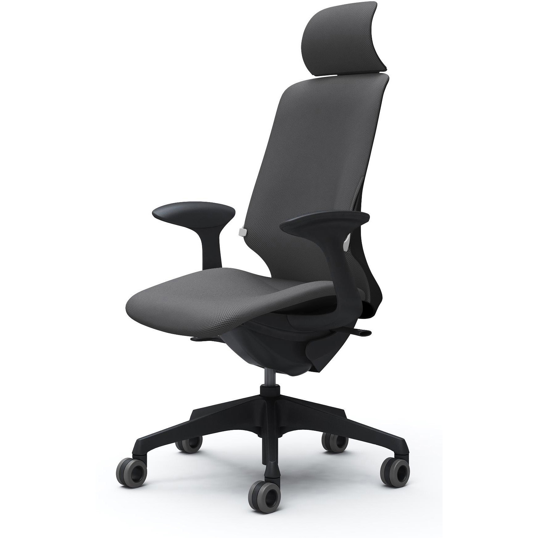 CT2GFB FRU2 スフィア，固定肘，EXハイ，ホローウレタンC，座調節無，ランバー有 オカムラ(岡村製作所) リネット ブラック   CT2GFB FRU2