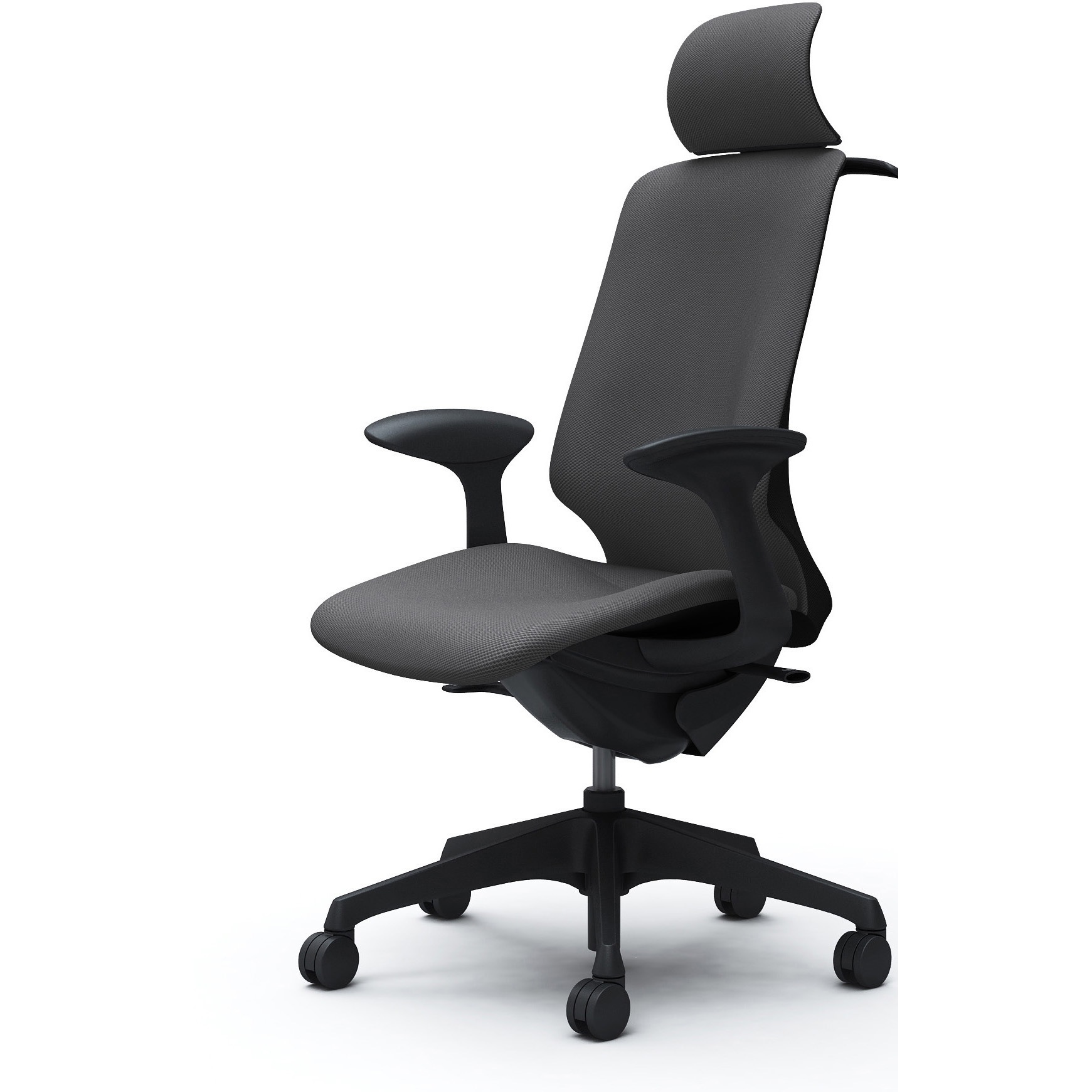 CT2HAA FRU2 スフィア，固定肘，EXハイ，ノーマルナイロンC，座調節無，ハンガー有 オカムラ(岡村製作所) リネット ブラック   CT2HAA FRU2