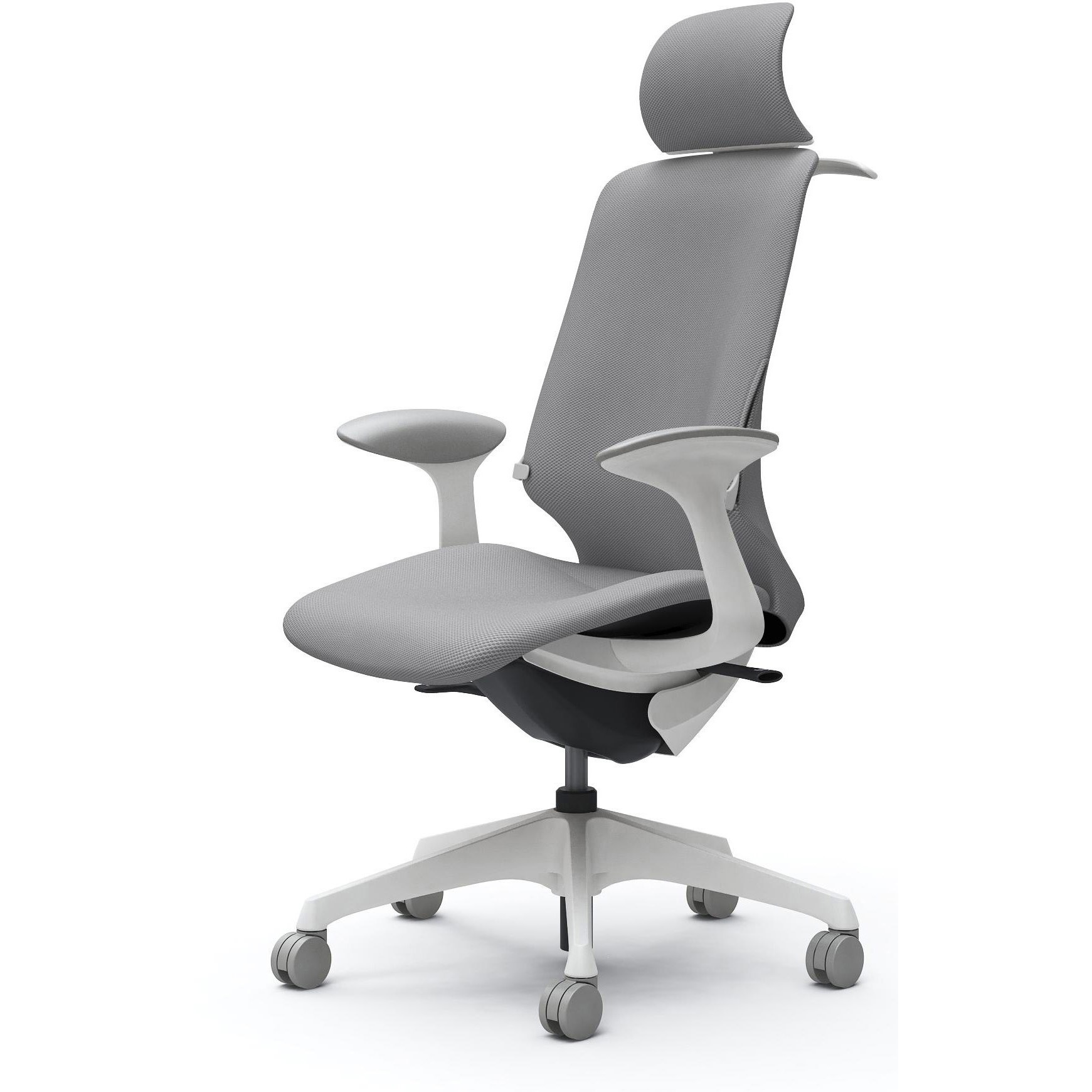 CT2HAD FRU3 スフィア，固定肘，EXハイ，ノーマルナイロンC，座調節無，ハンガー有，ランバー有 オカムラ(岡村製作所) リネット ホワイト   CT2HAD FRU3 76,890円