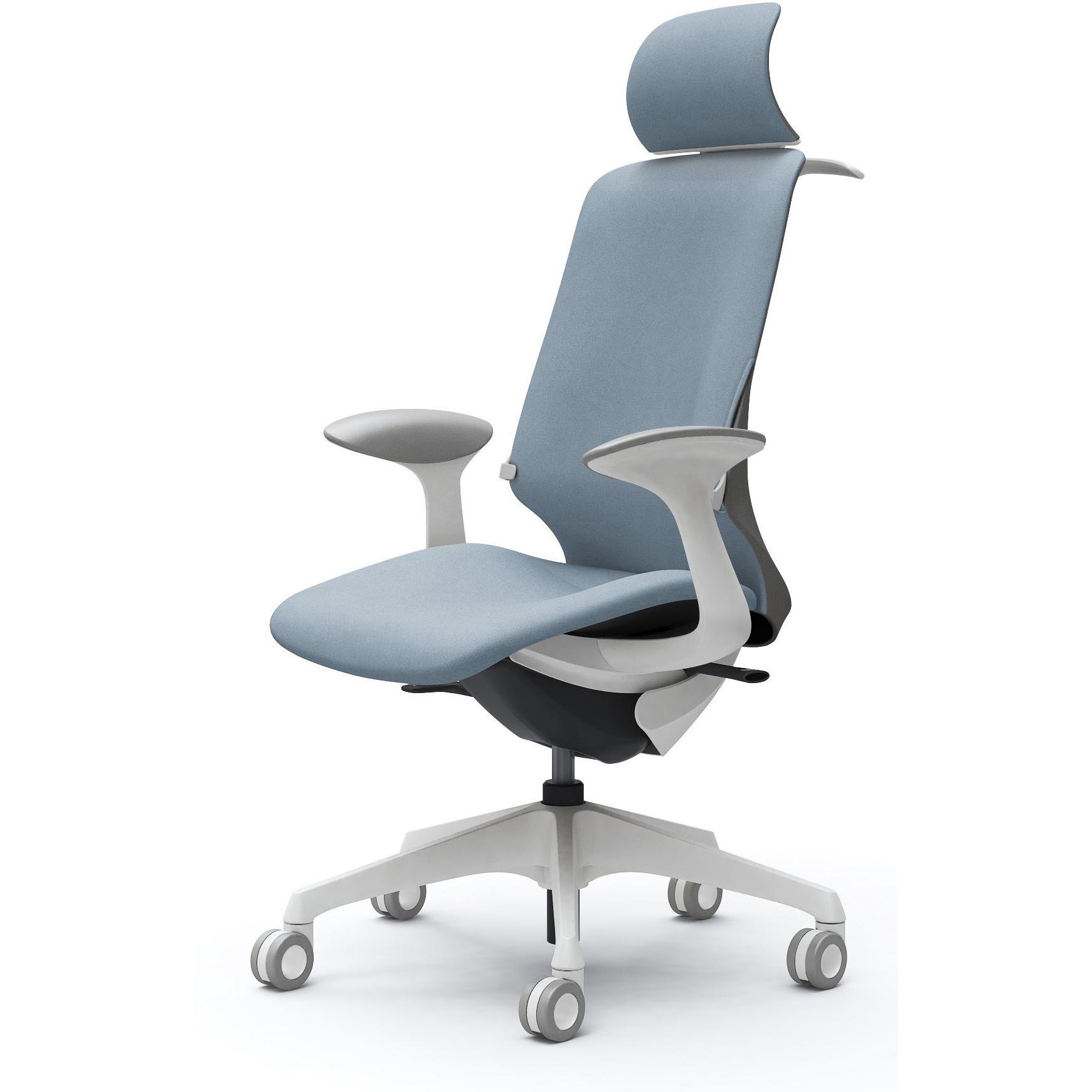 CT2HFD FXW9 スフィア，固定肘，EXハイ，ホローウレタンC，座調節無，ハンガー有，ランバー有 オカムラ(岡村製作所) インターロック ホワイト   CT2HFD FXW9